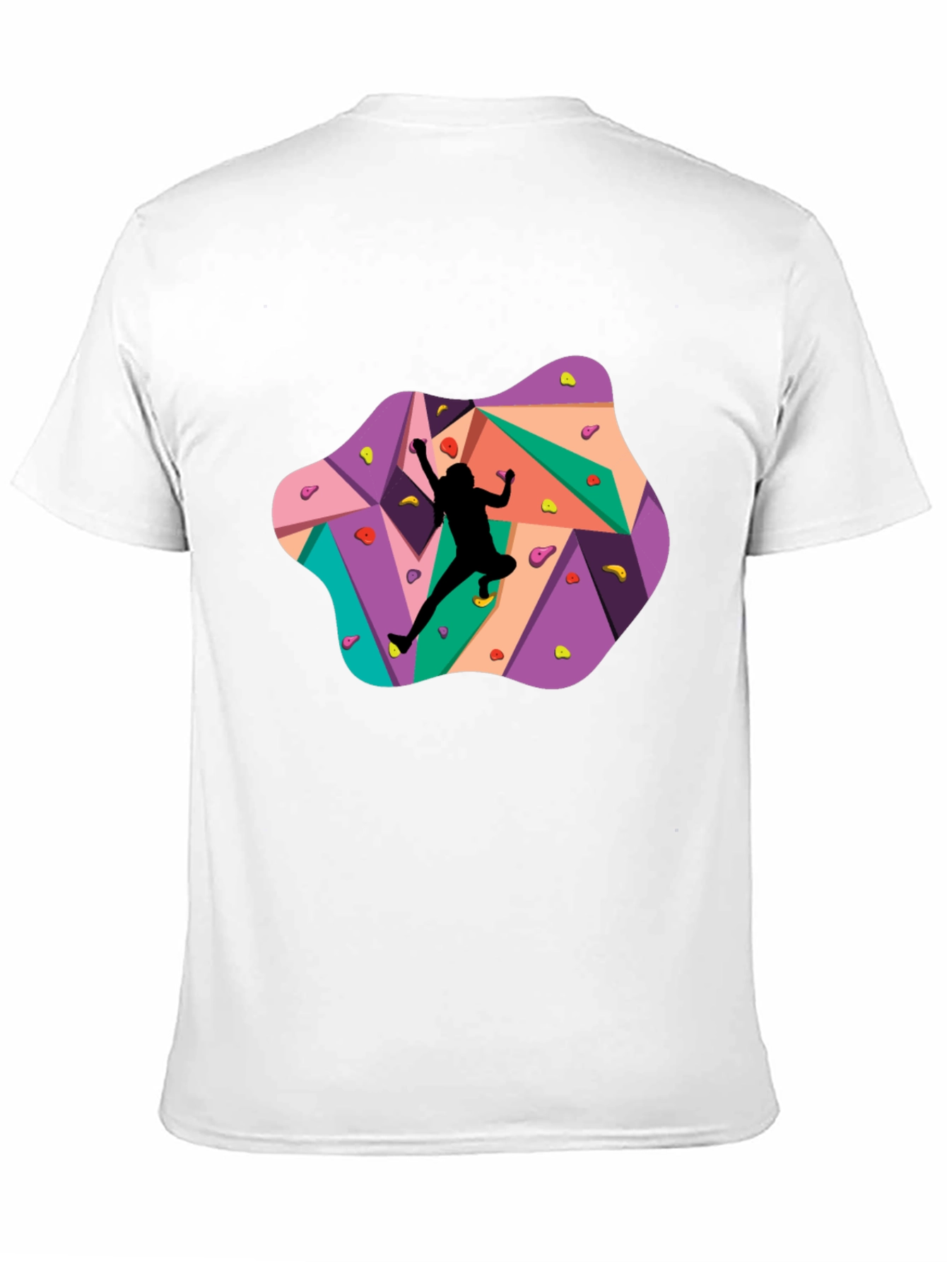 Climbing Wall Graphic Tee - Black T-Shirt