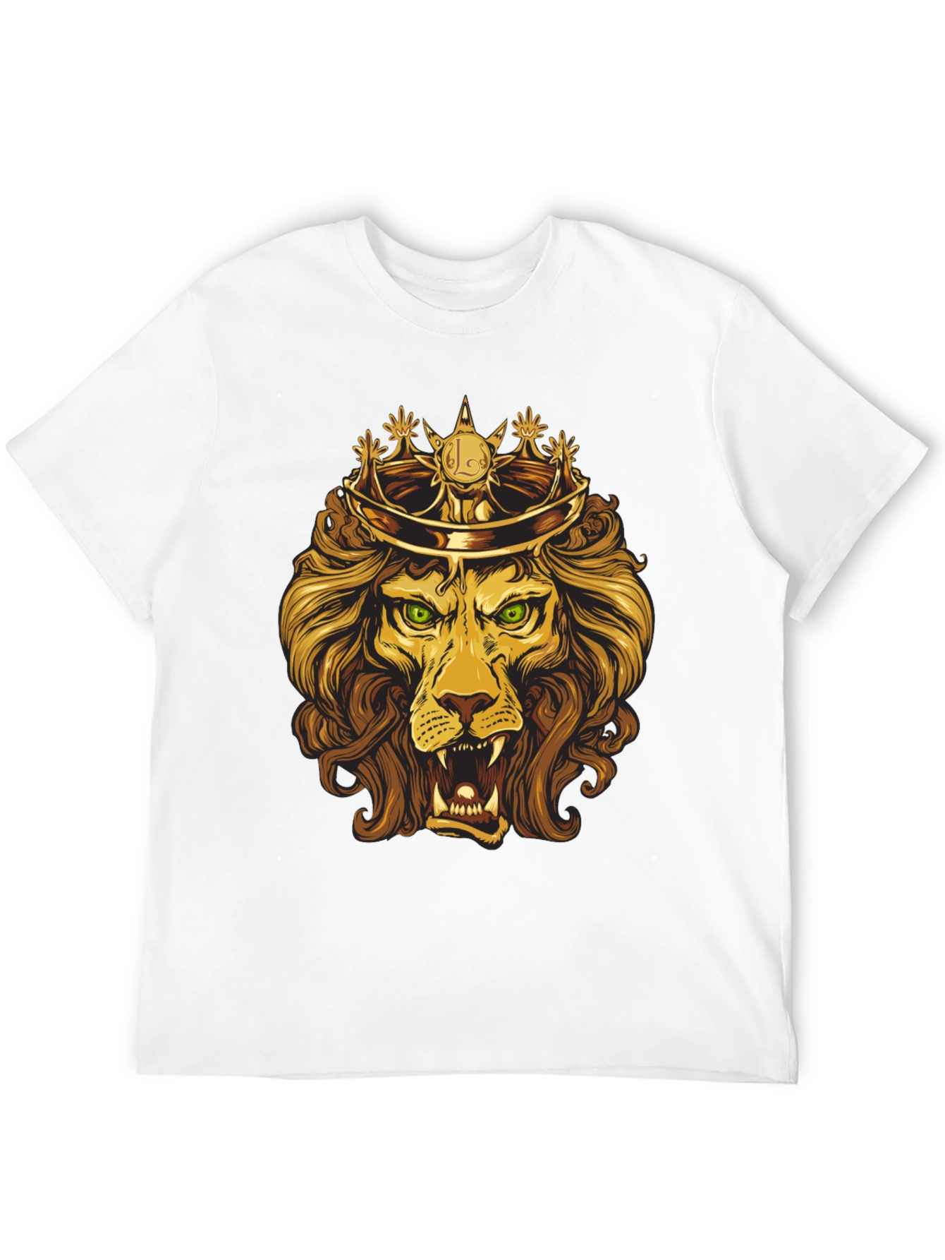 King Lion Graphic Tee - Regal Design