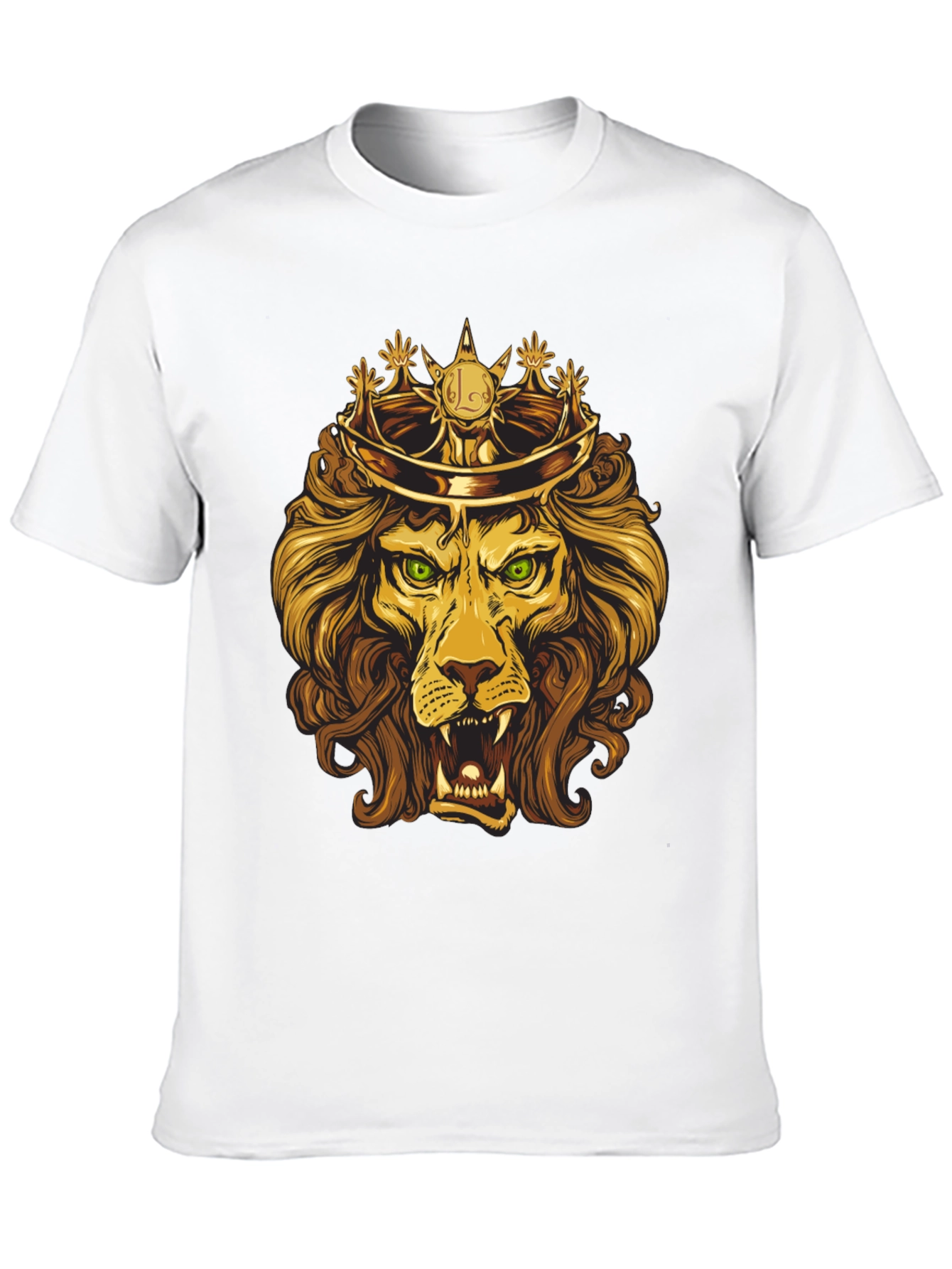 King Lion Graphic Tee - Regal Design