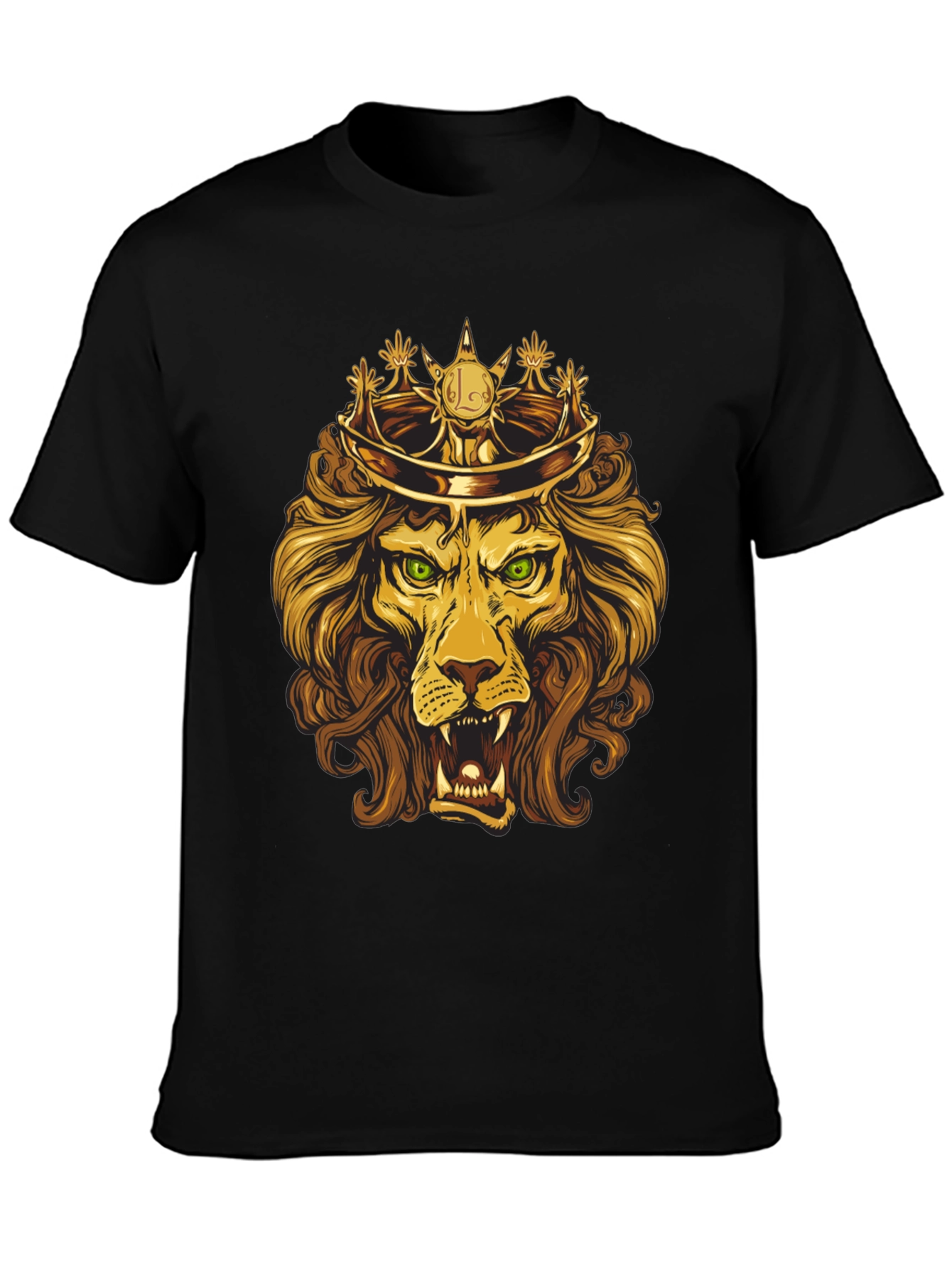 King Lion Graphic Tee - Regal Design