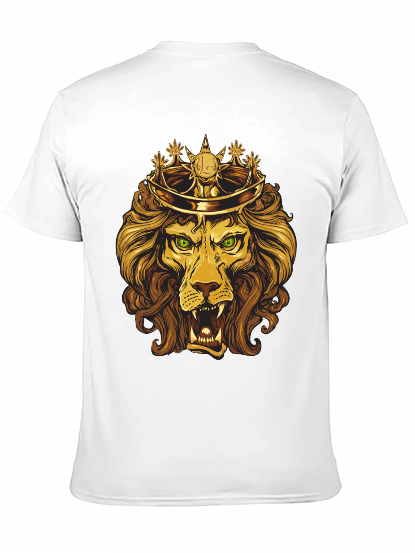 King Lion Graphic Tee - Regal Design