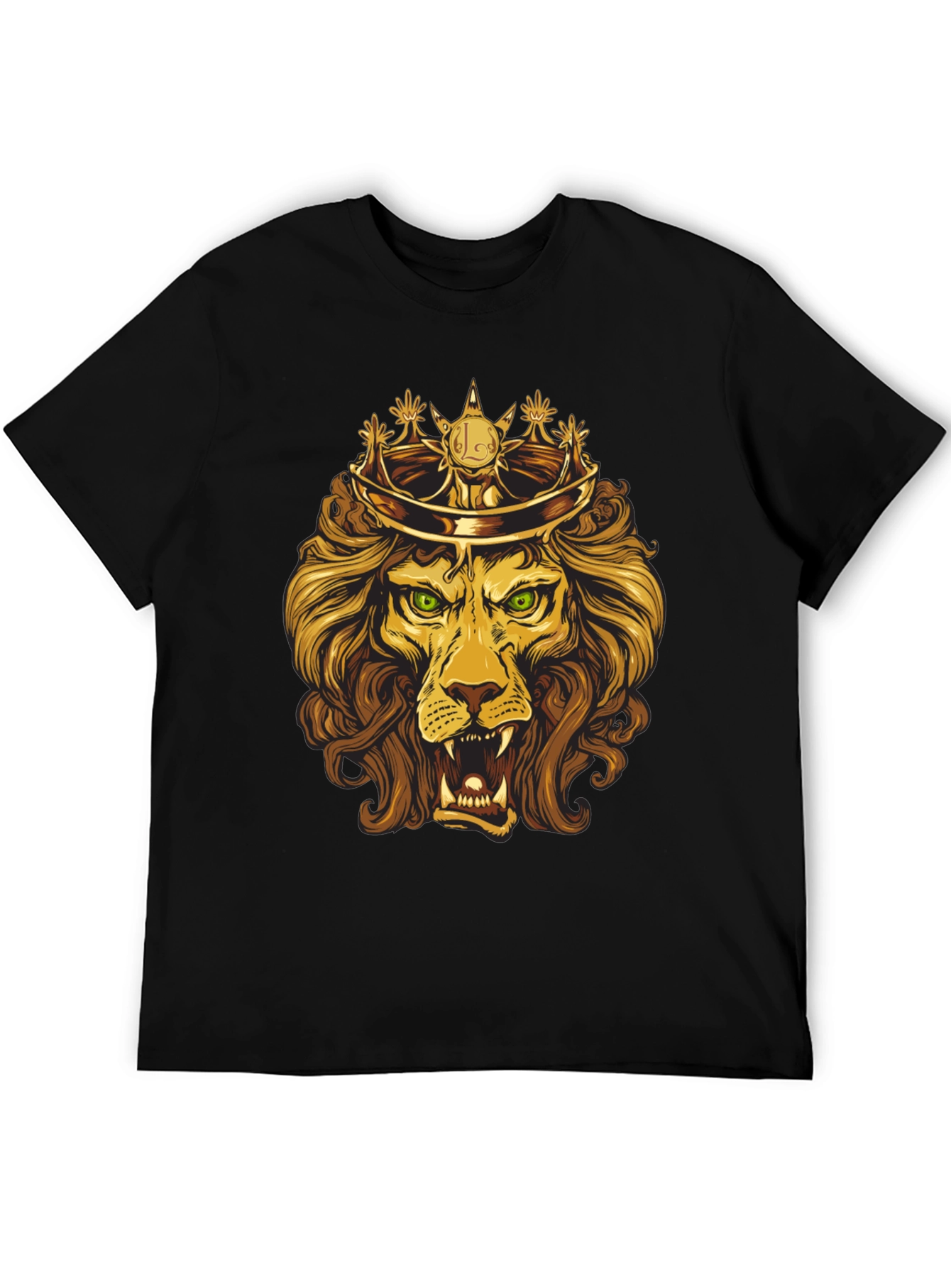 King Lion Graphic Tee - Regal Design