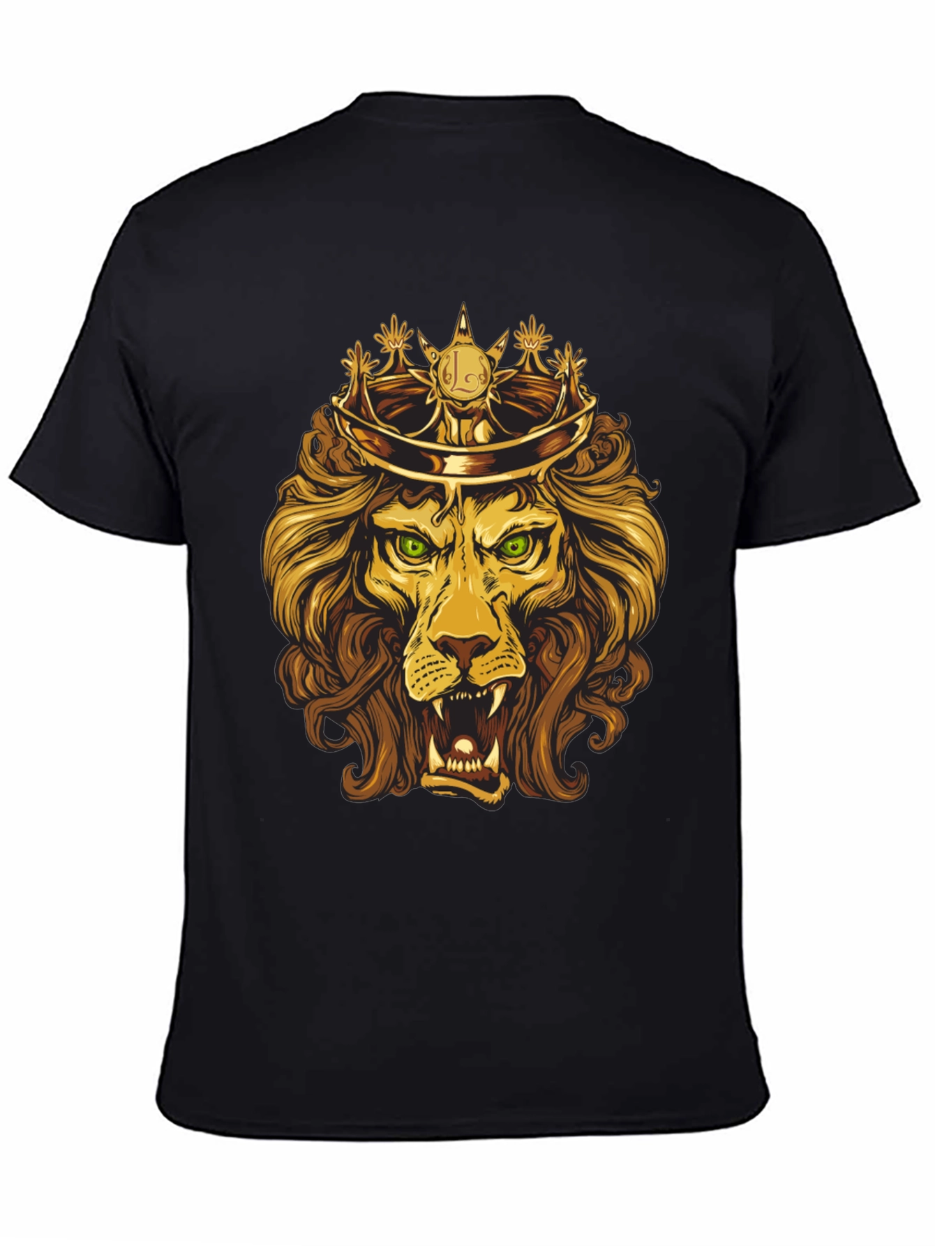 King Lion Graphic Tee - Regal Design
