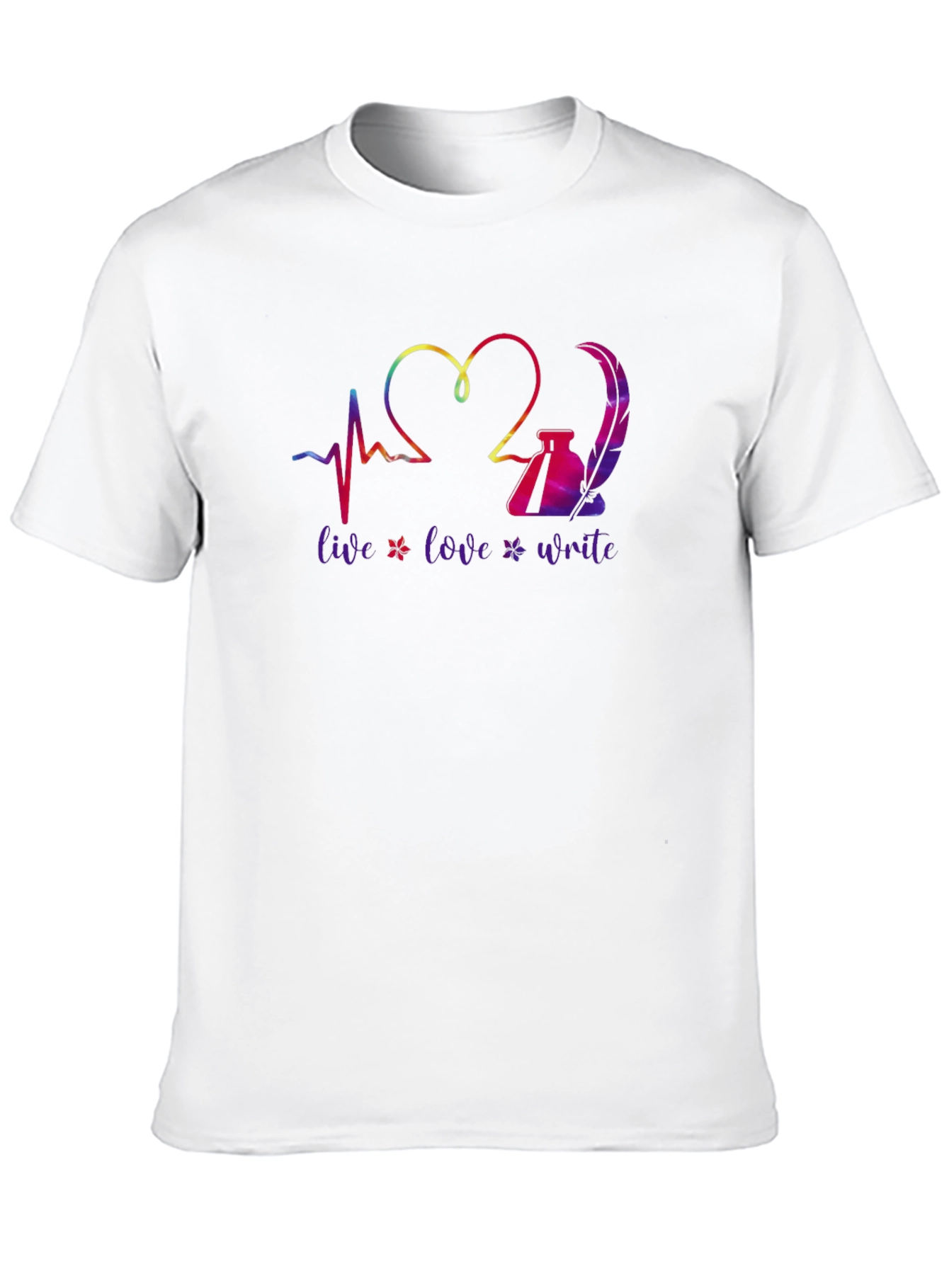 Live Love Write Graphic Tee