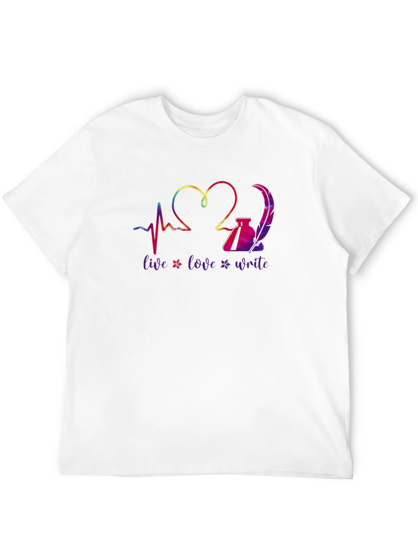 Live Love Write Graphic Tee