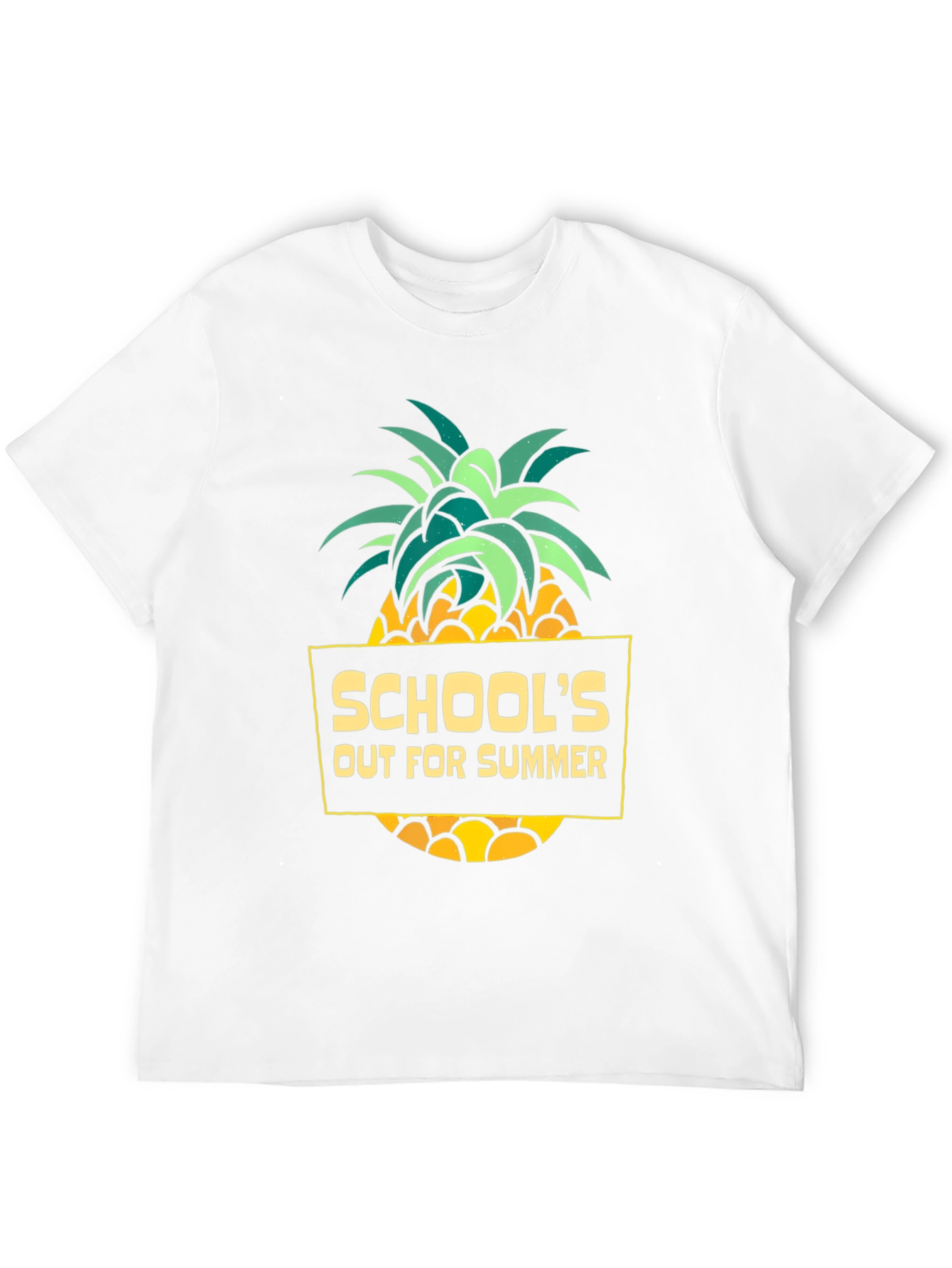 Schools Out for Summer Pineapple T-Shirt