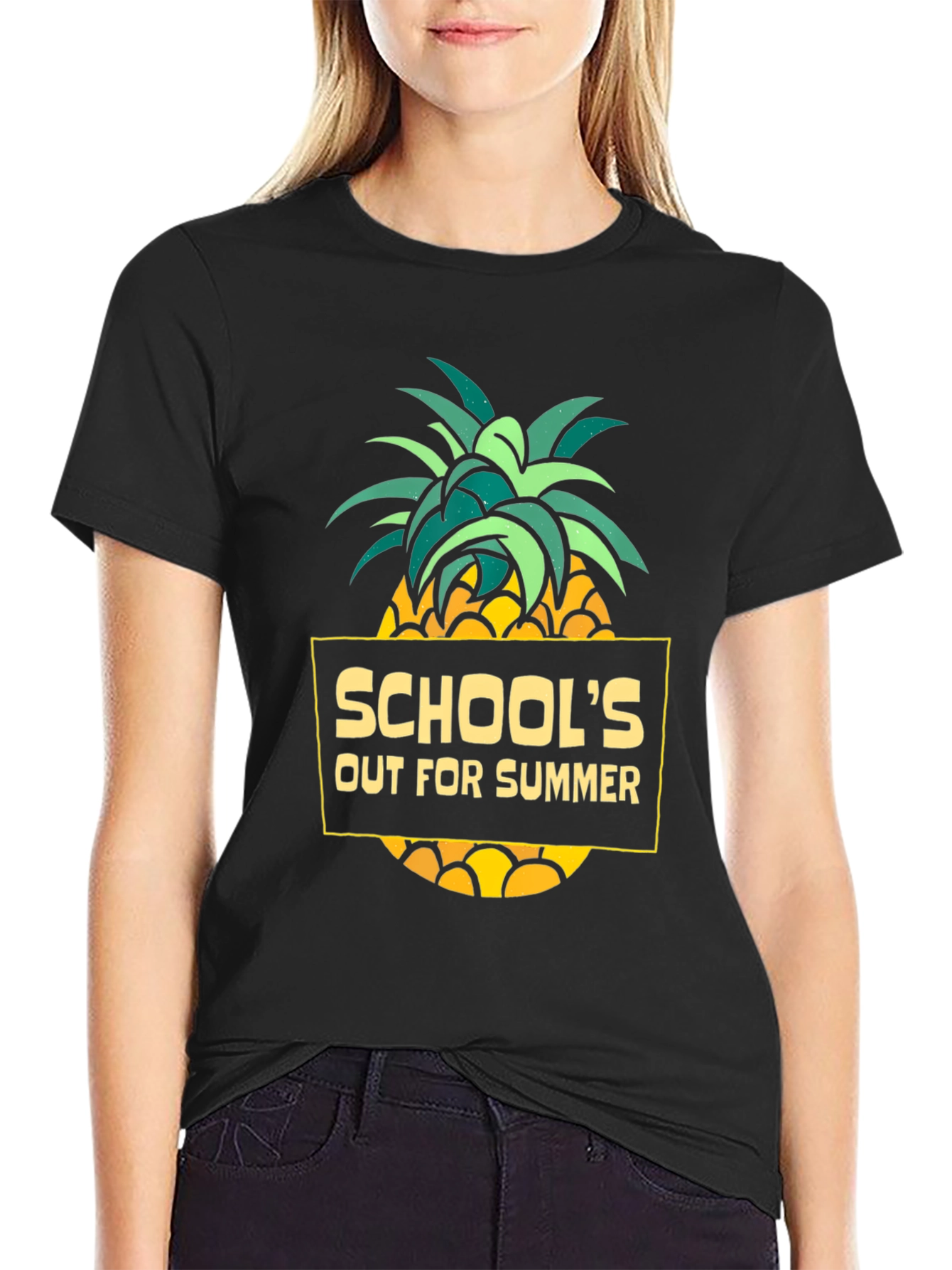 Schools Out for Summer Pineapple T-Shirt