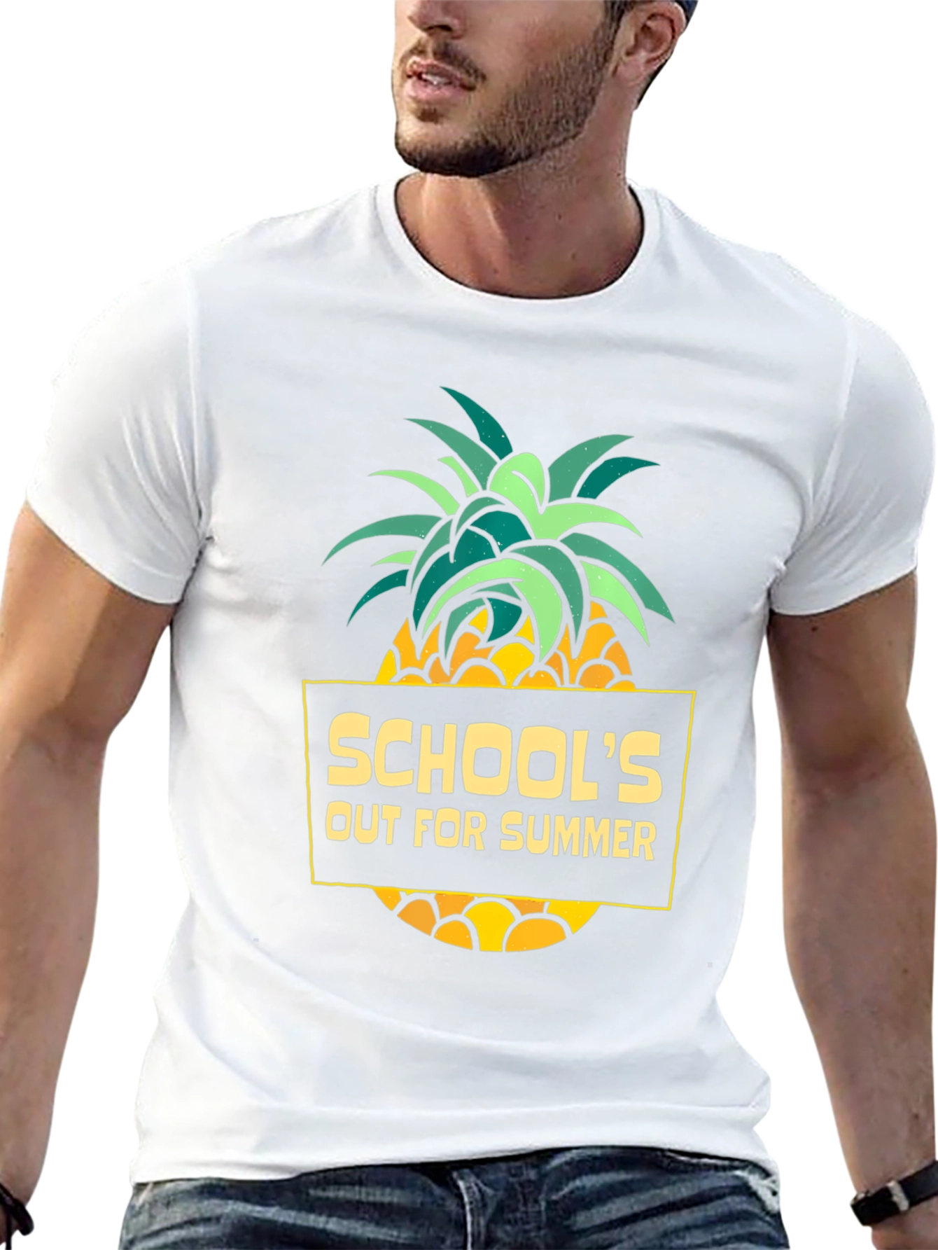 Schools Out for Summer Pineapple T-Shirt