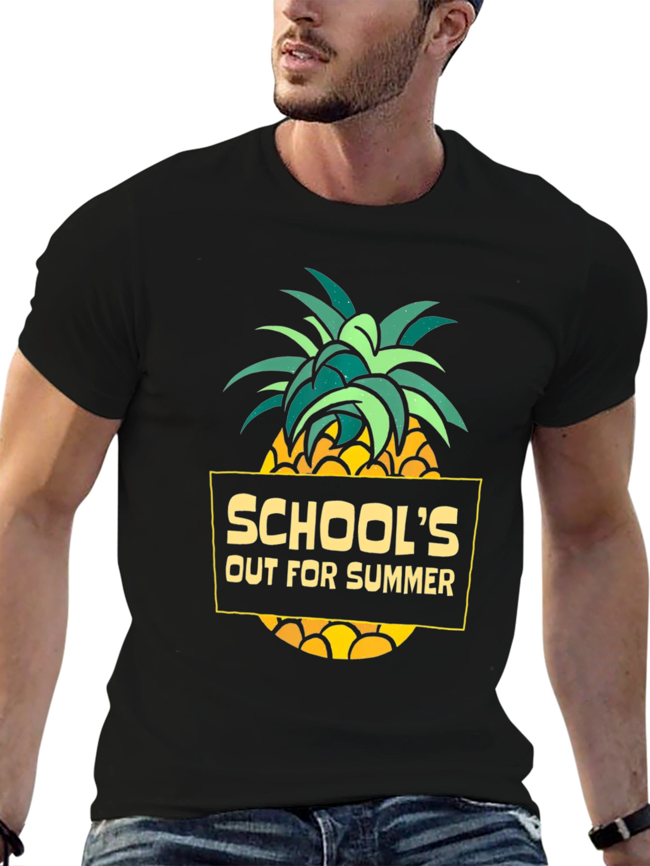 Schools Out for Summer Pineapple T-Shirt