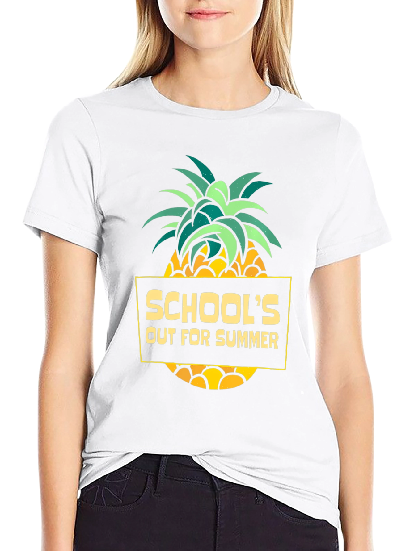 Schools Out for Summer Pineapple T-Shirt