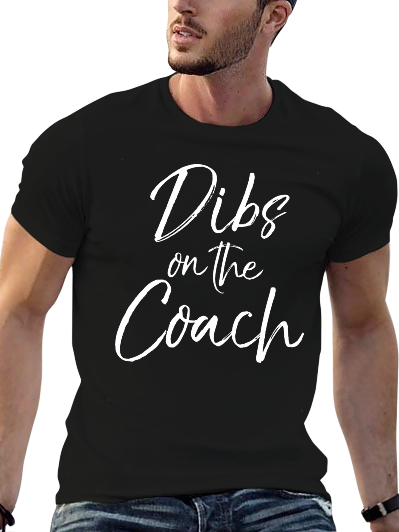 Dibs on the Coach - Novelty T-Shirt