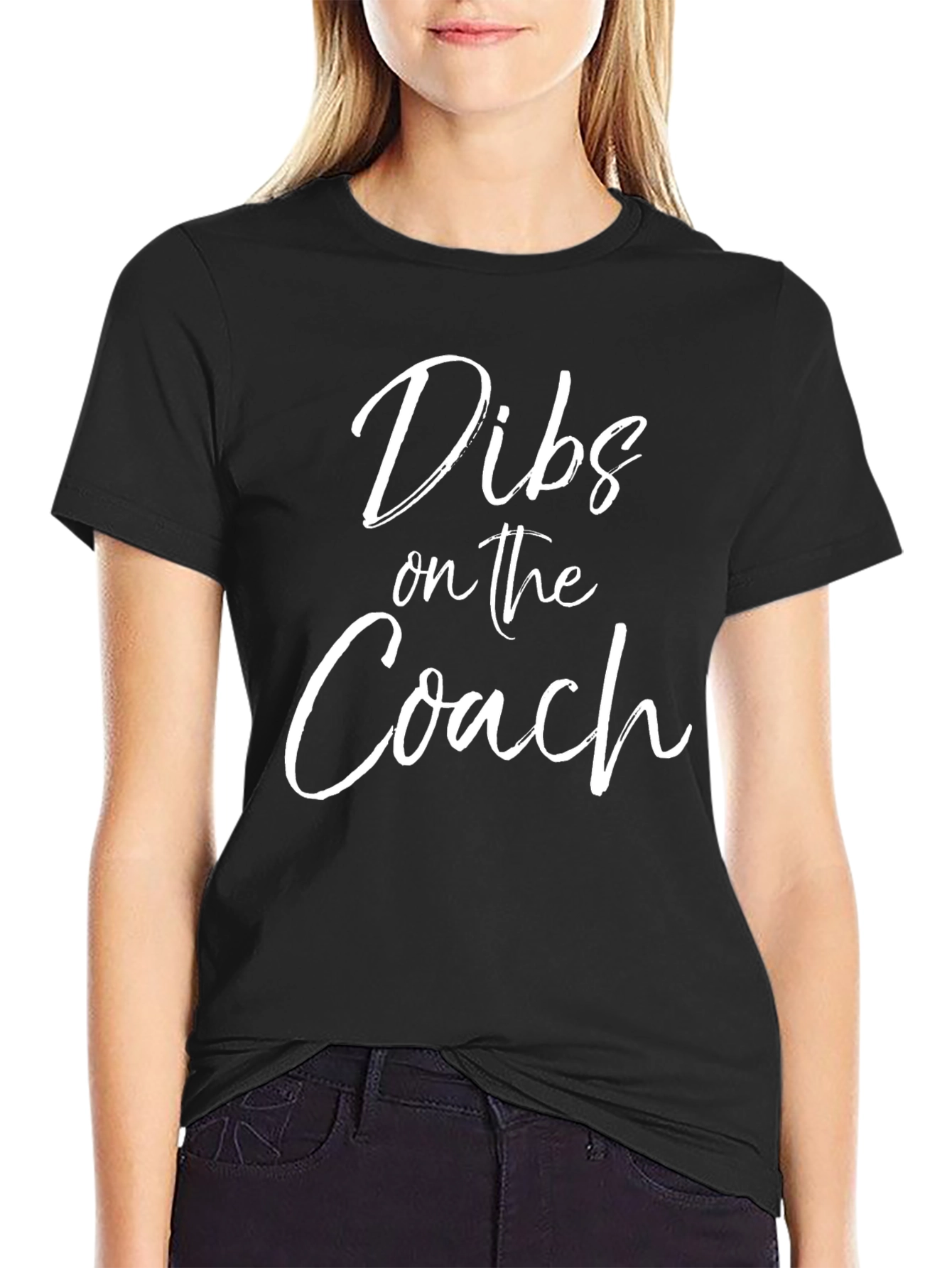 Dibs on the Coach - Novelty T-Shirt