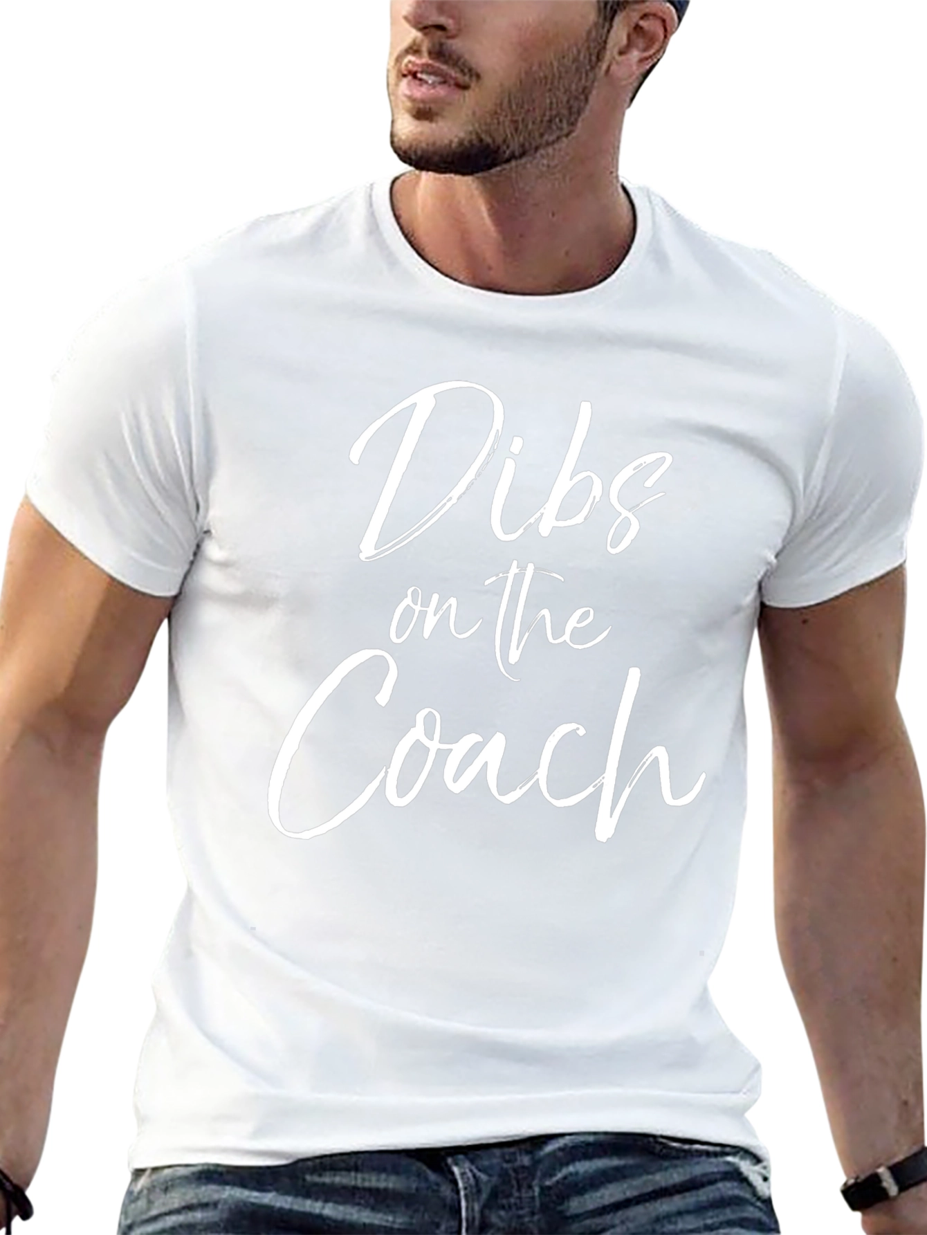 Dibs on the Coach - Novelty T-Shirt