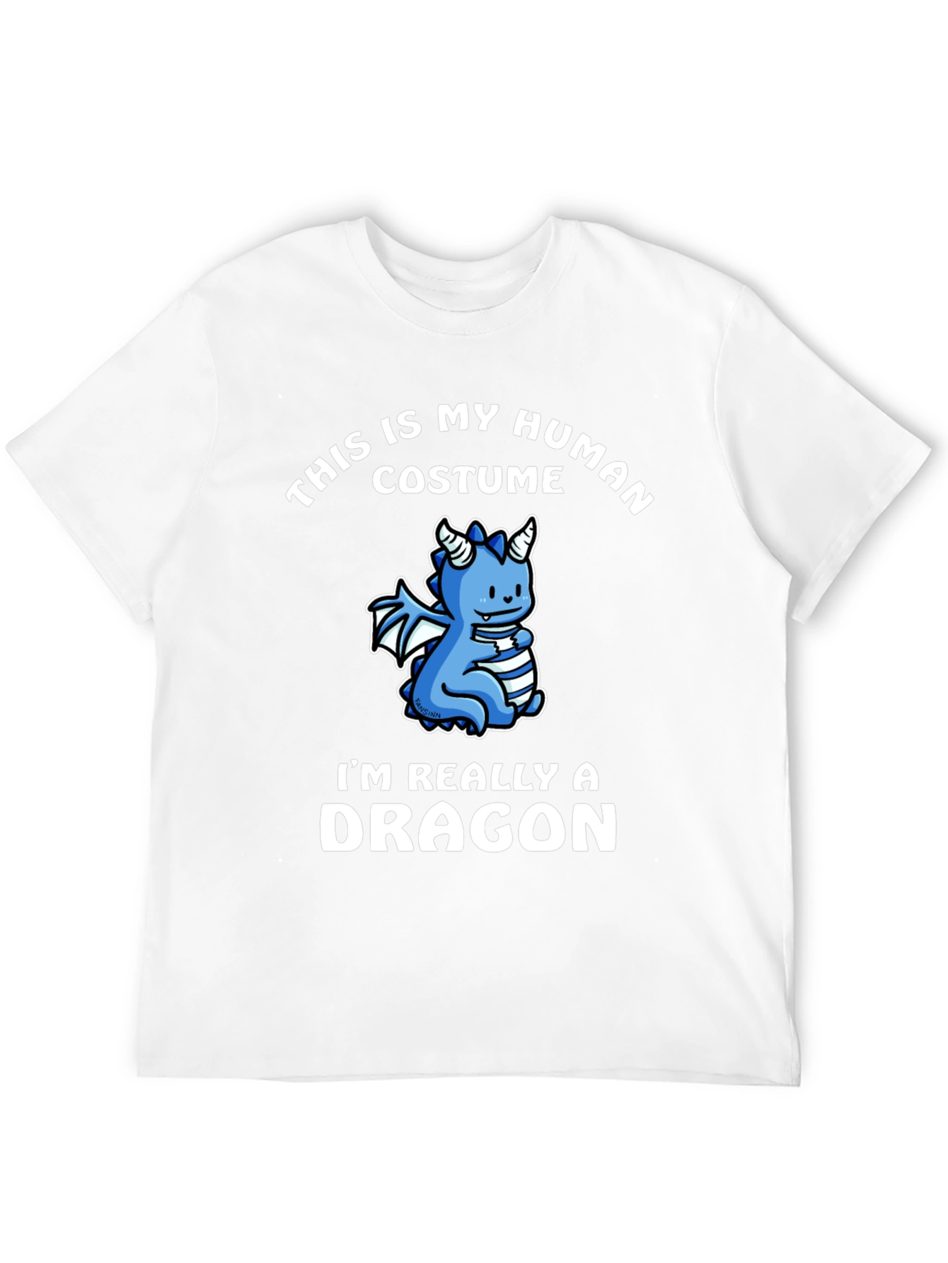 Funny Dragon Costume Graphic T-Shirt