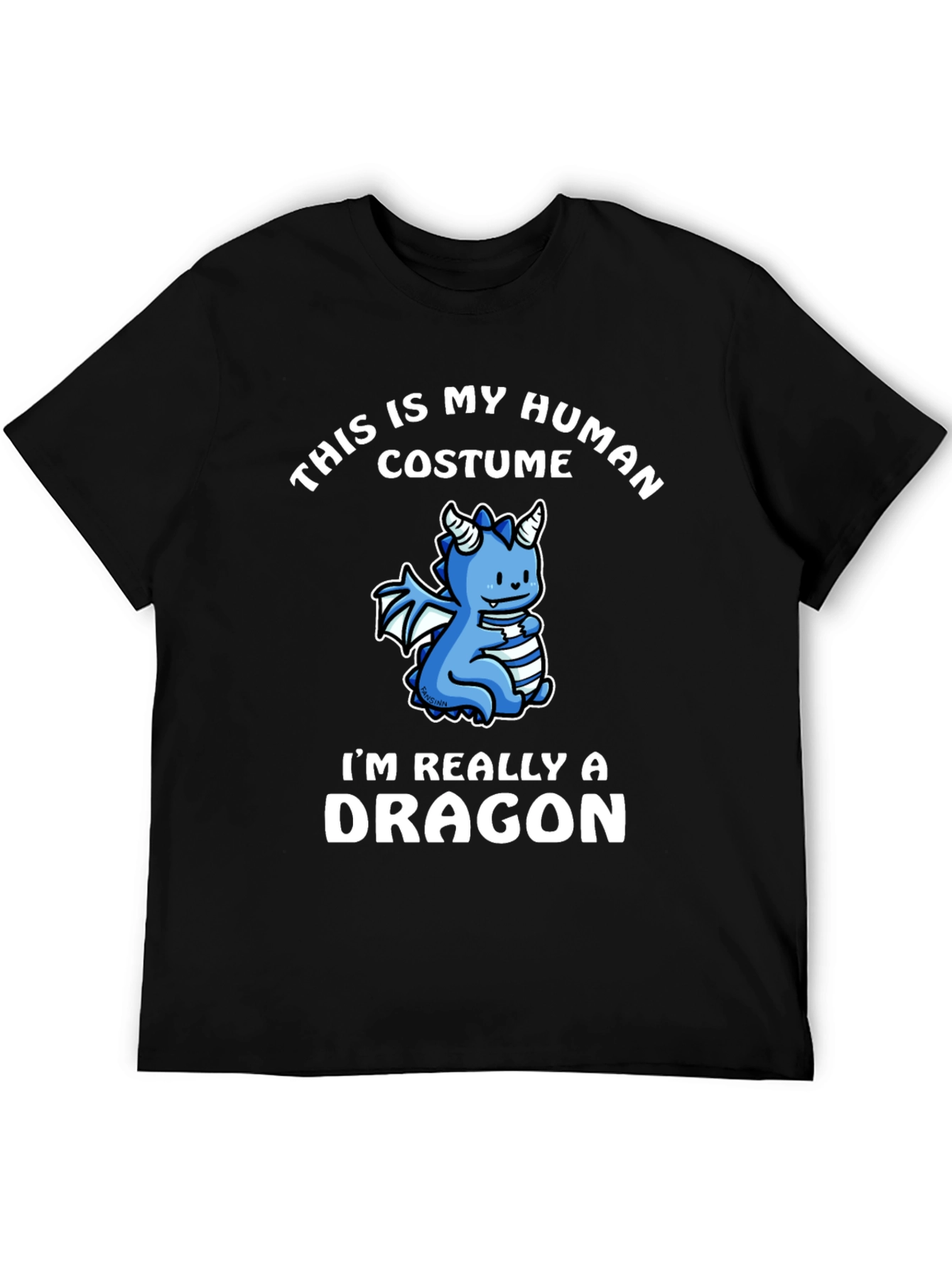 Funny Dragon Costume Graphic T-Shirt