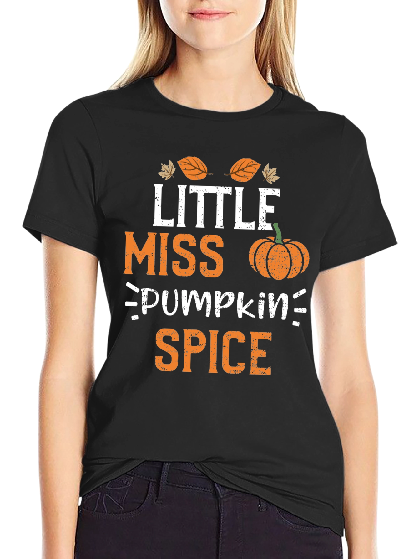 Little Miss Pumpkin Spice T-Shirt - Fall Apparel