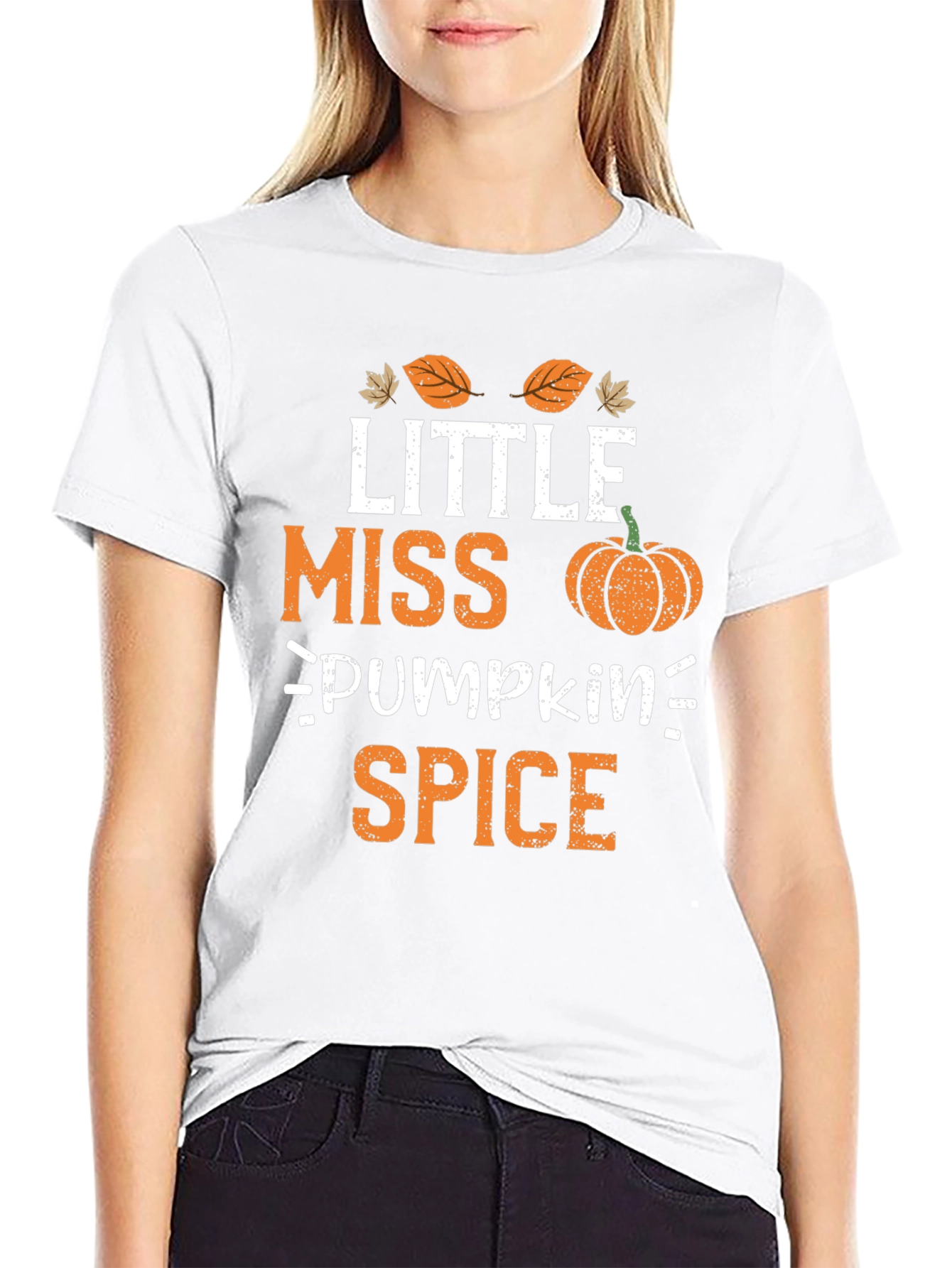 Little Miss Pumpkin Spice T-Shirt - Fall Apparel