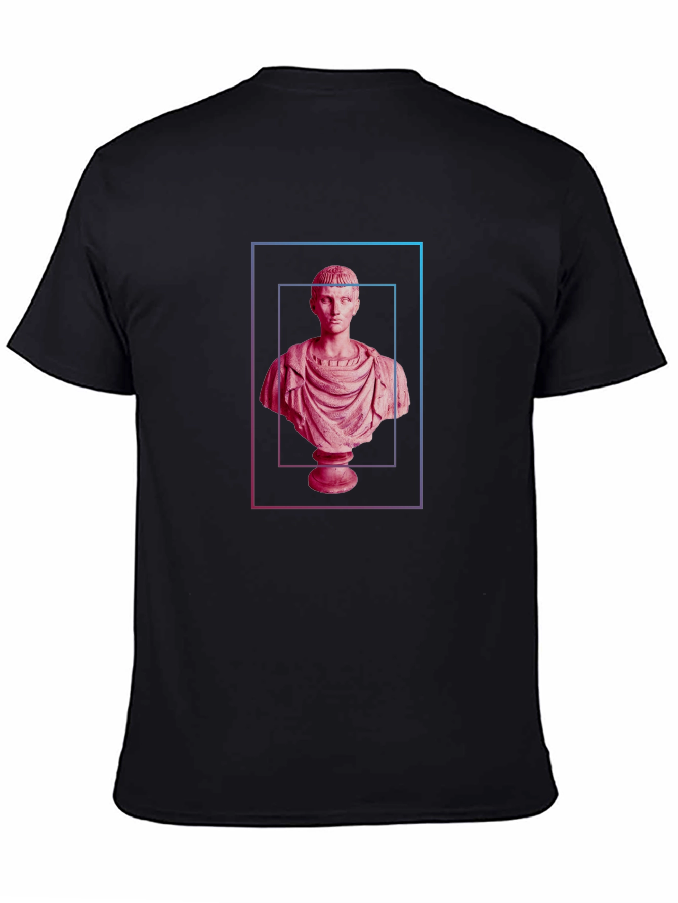 Classical Bust Graphic Tee - Modern Art Shirt