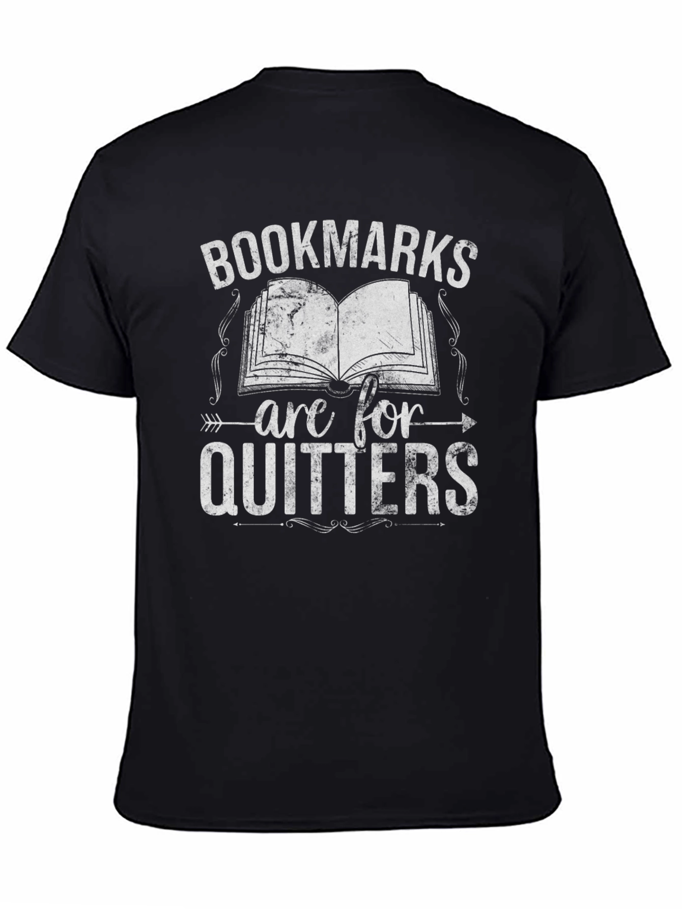 Bookmarks Are For Quitters Graphic Tee