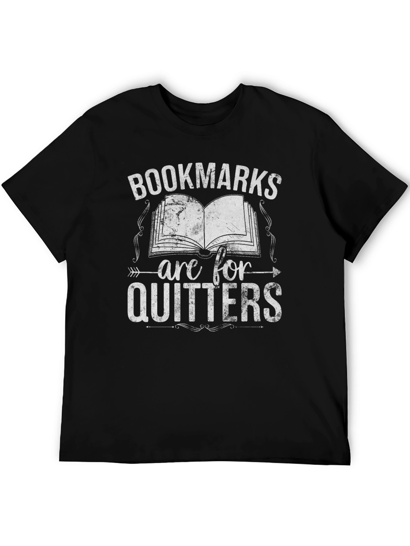 Bookmarks Are For Quitters Graphic Tee