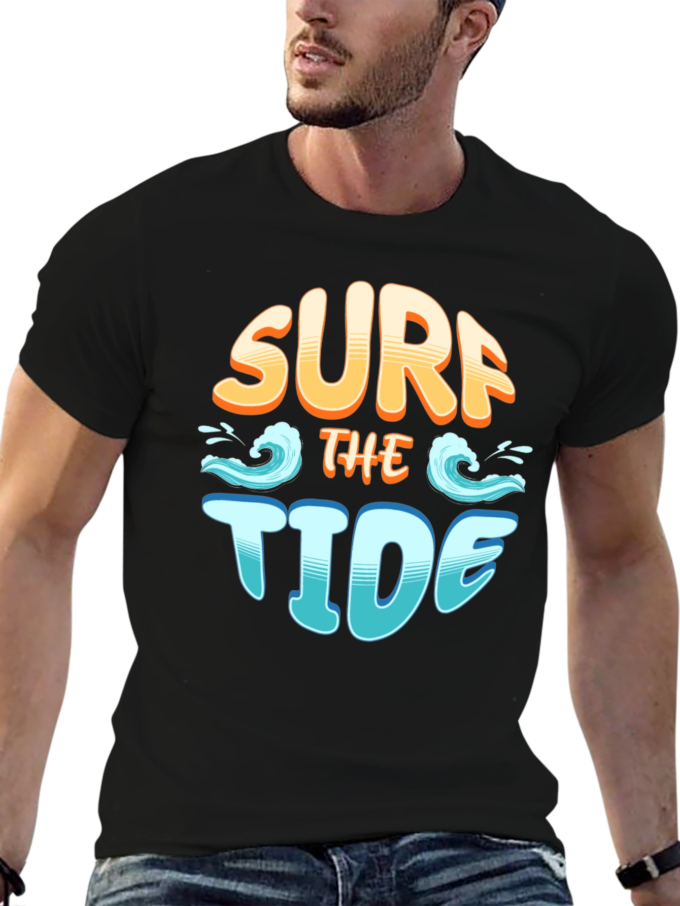 Surf the Tide T-Shirt - Beach Vibes