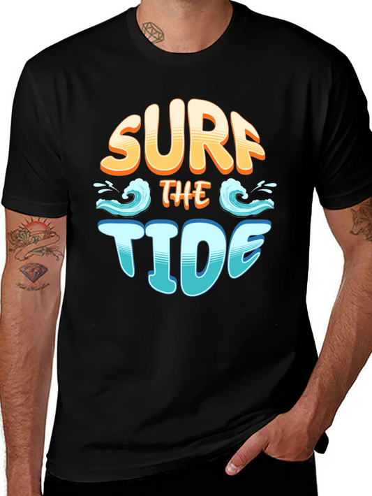 Surf the Tide T-Shirt - Beach Vibes