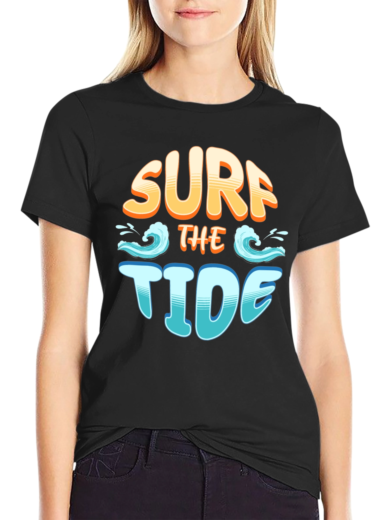 Surf the Tide T-Shirt - Beach Vibes
