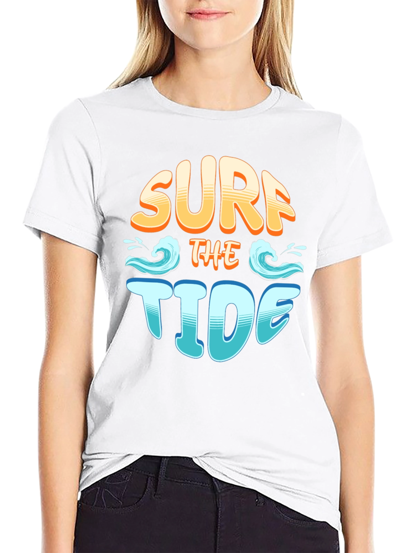 Surf the Tide T-Shirt - Beach Vibes