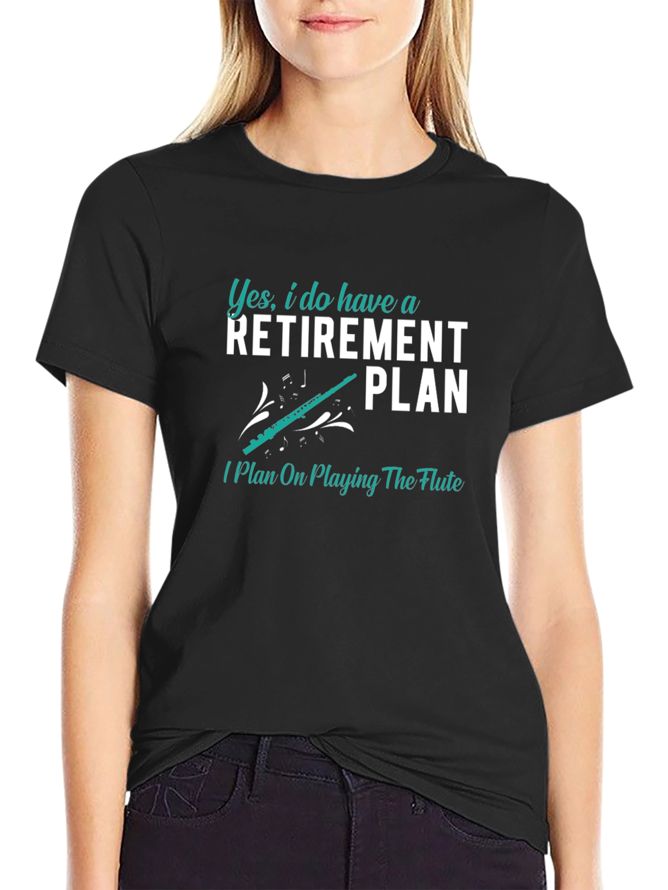 Retirement Plan Flute T-Shirt