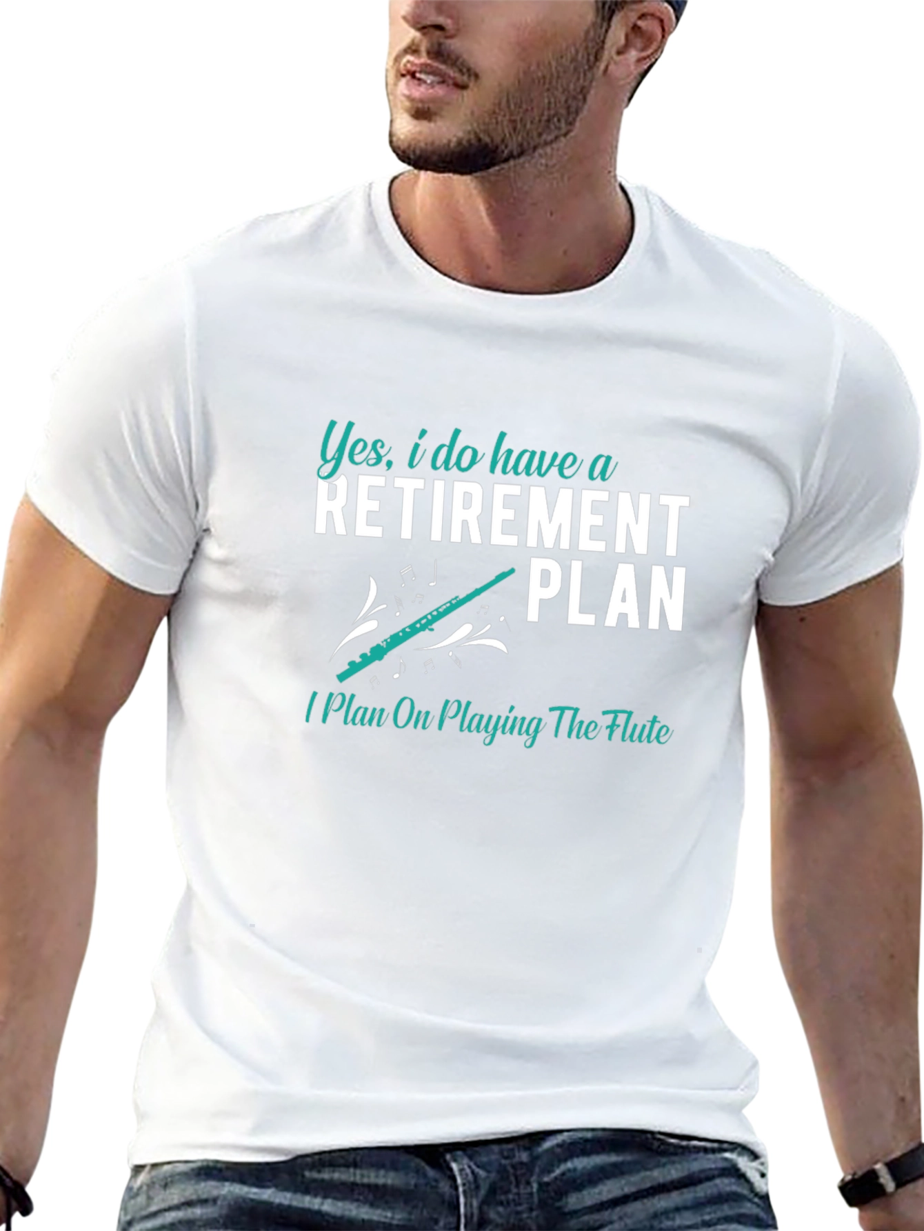 Retirement Plan Flute T-Shirt