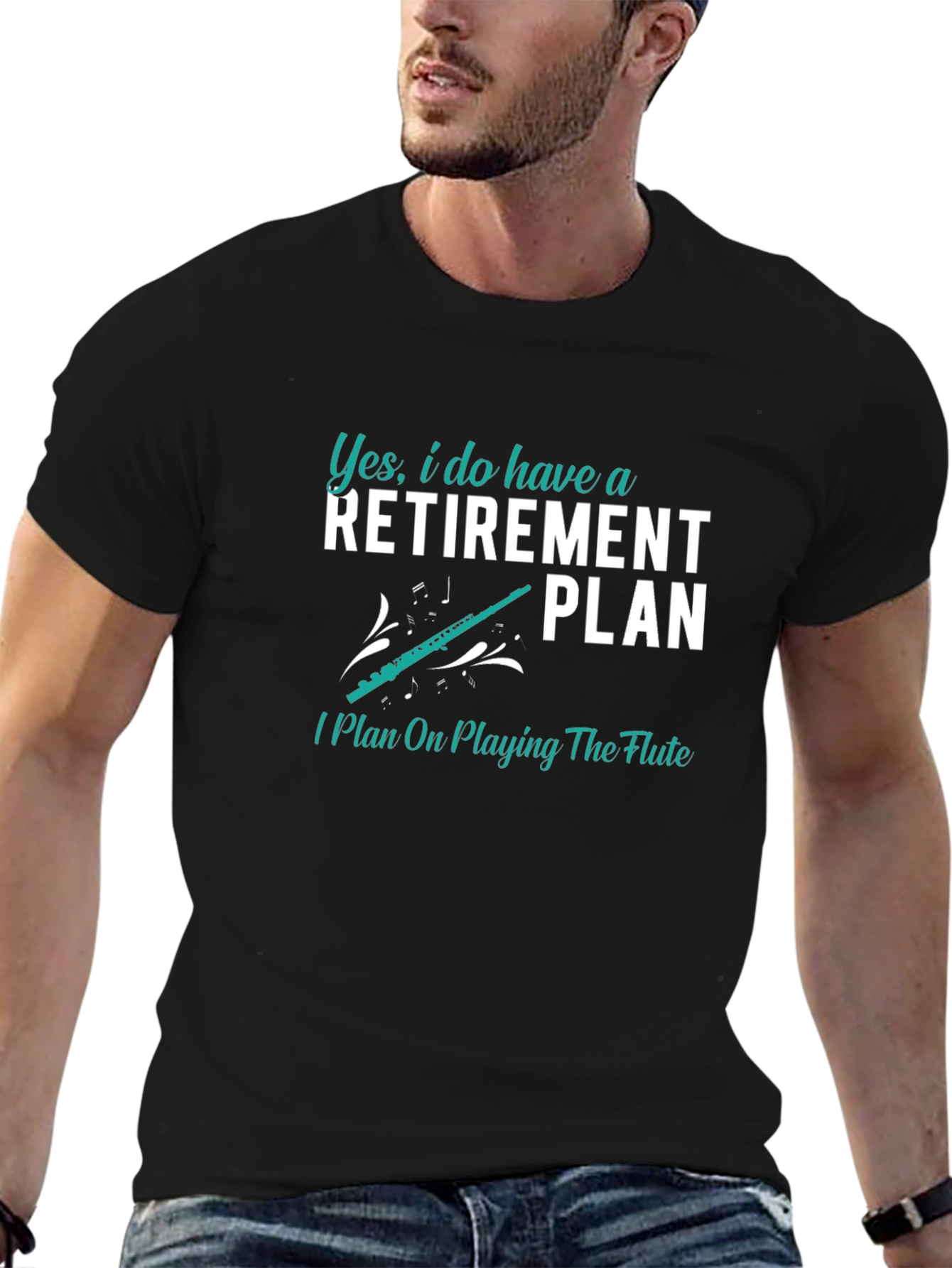 Retirement Plan Flute T-Shirt