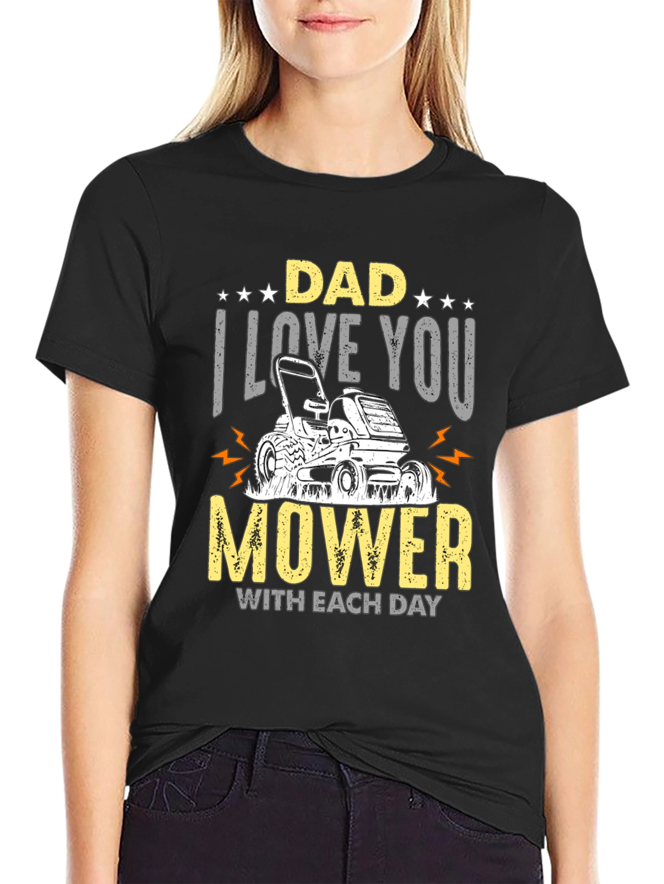 Dad Mower Graphic Tee - I Love You
