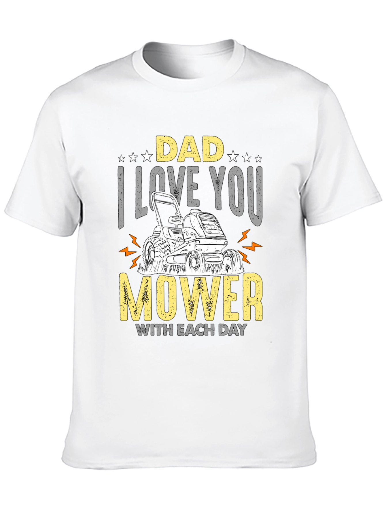 Dad Mower Graphic Tee - I Love You
