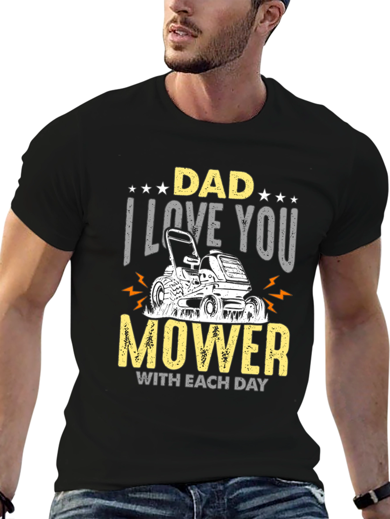 Dad Mower Graphic Tee - I Love You