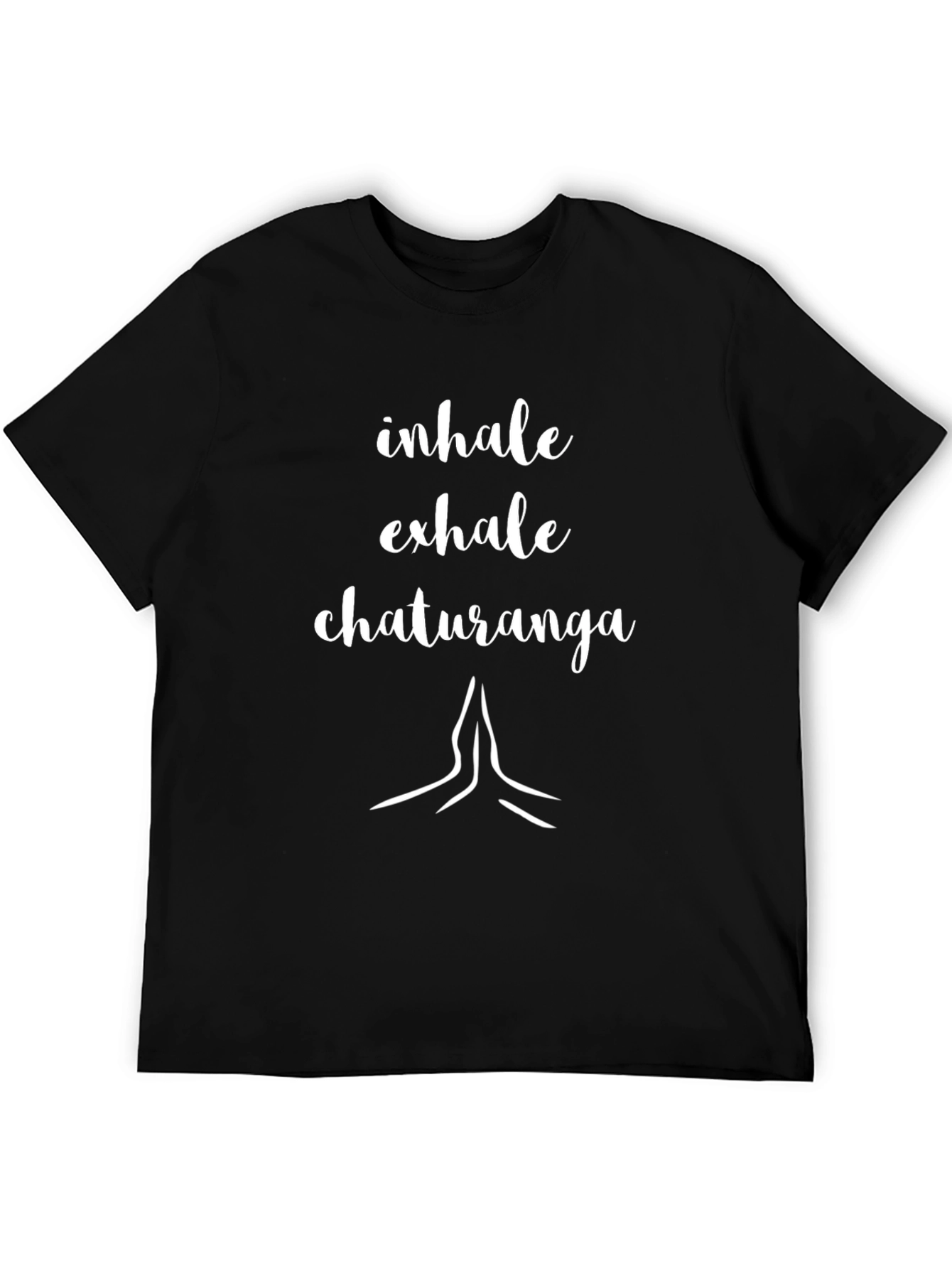 Inhale Exhale Chatarunga Yoga T-Shirt
