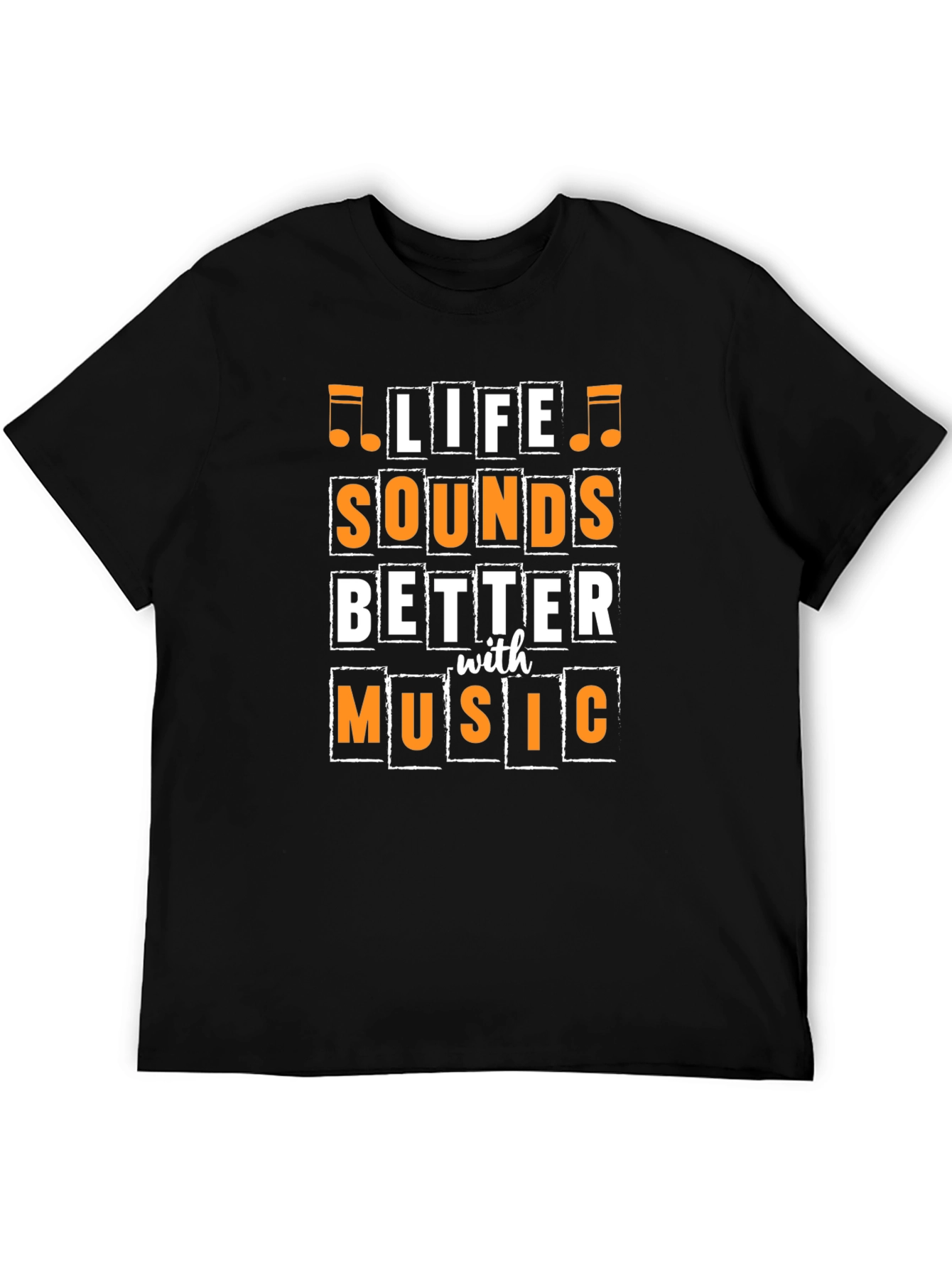 Life Sounds Better Music T-Shirt