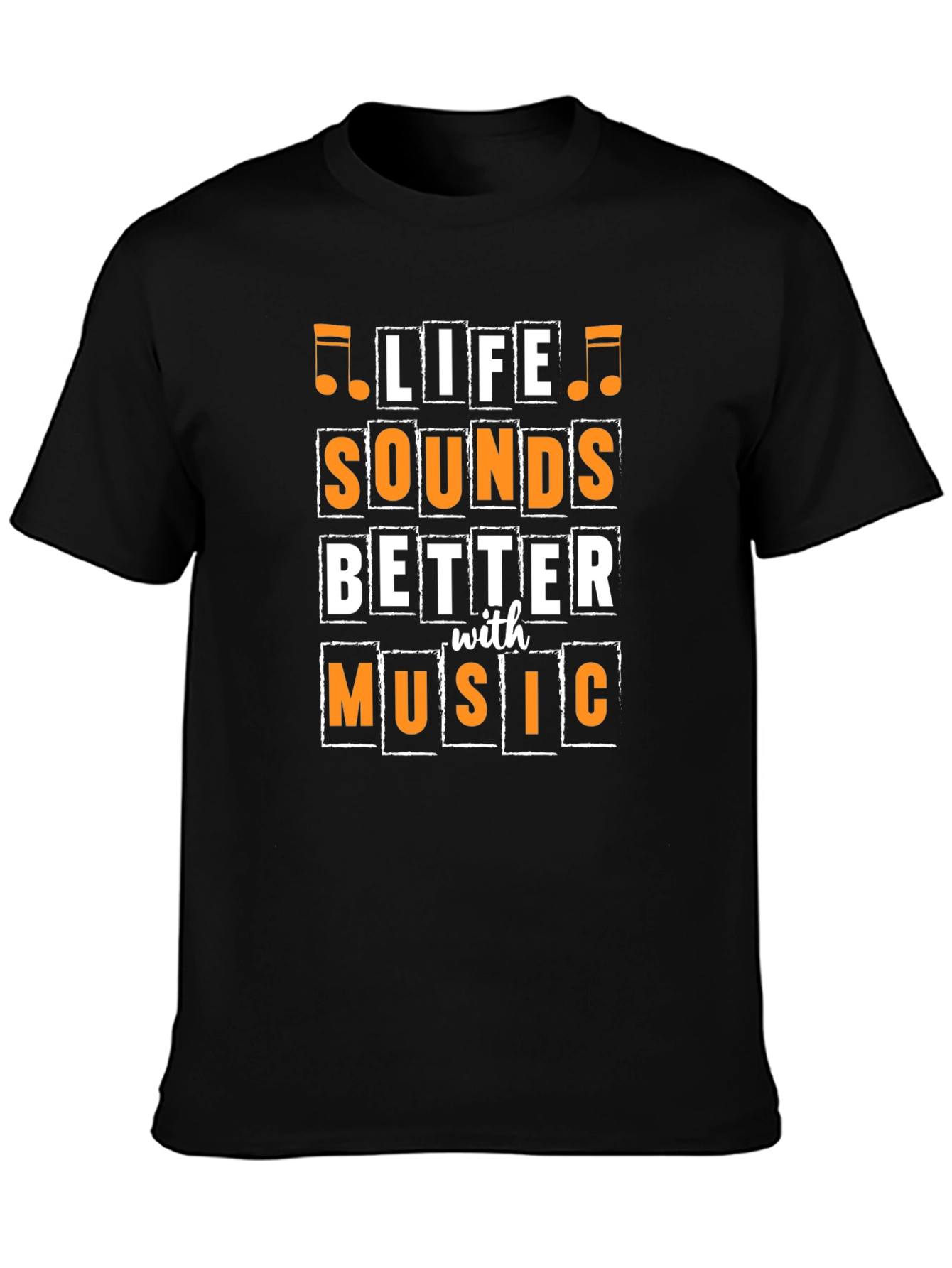 Life Sounds Better Music T-Shirt