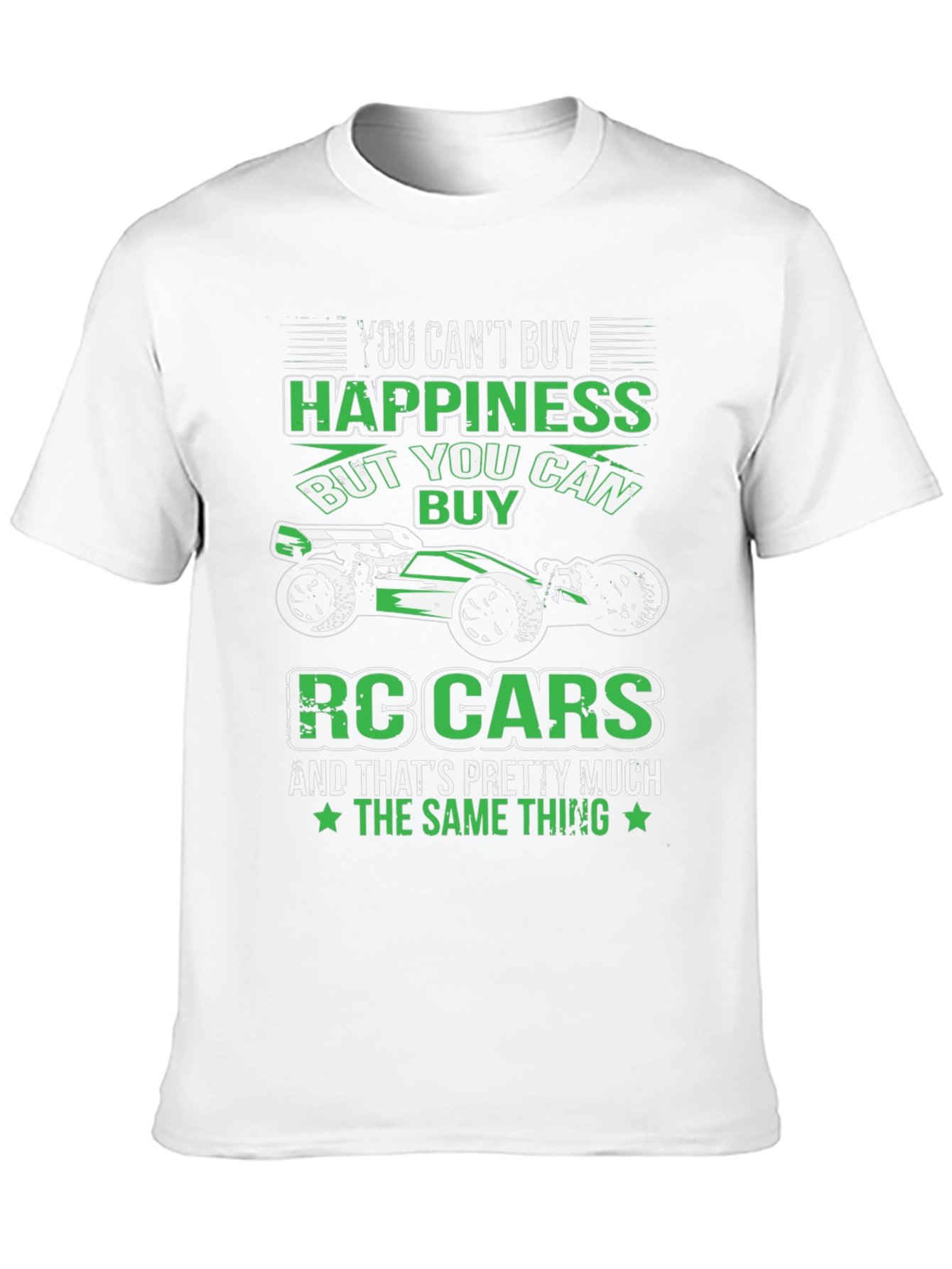 RC Cars & Happiness Black T-Shirt