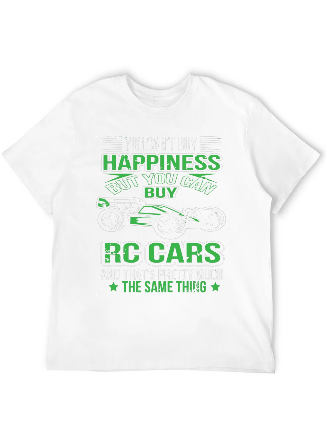 RC Cars & Happiness Black T-Shirt