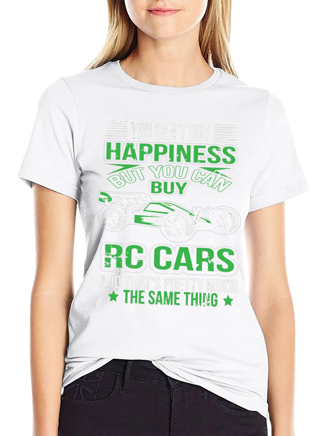 RC Cars & Happiness Black T-Shirt