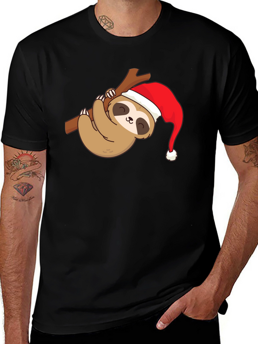 Holiday Sloth Graphic Tee