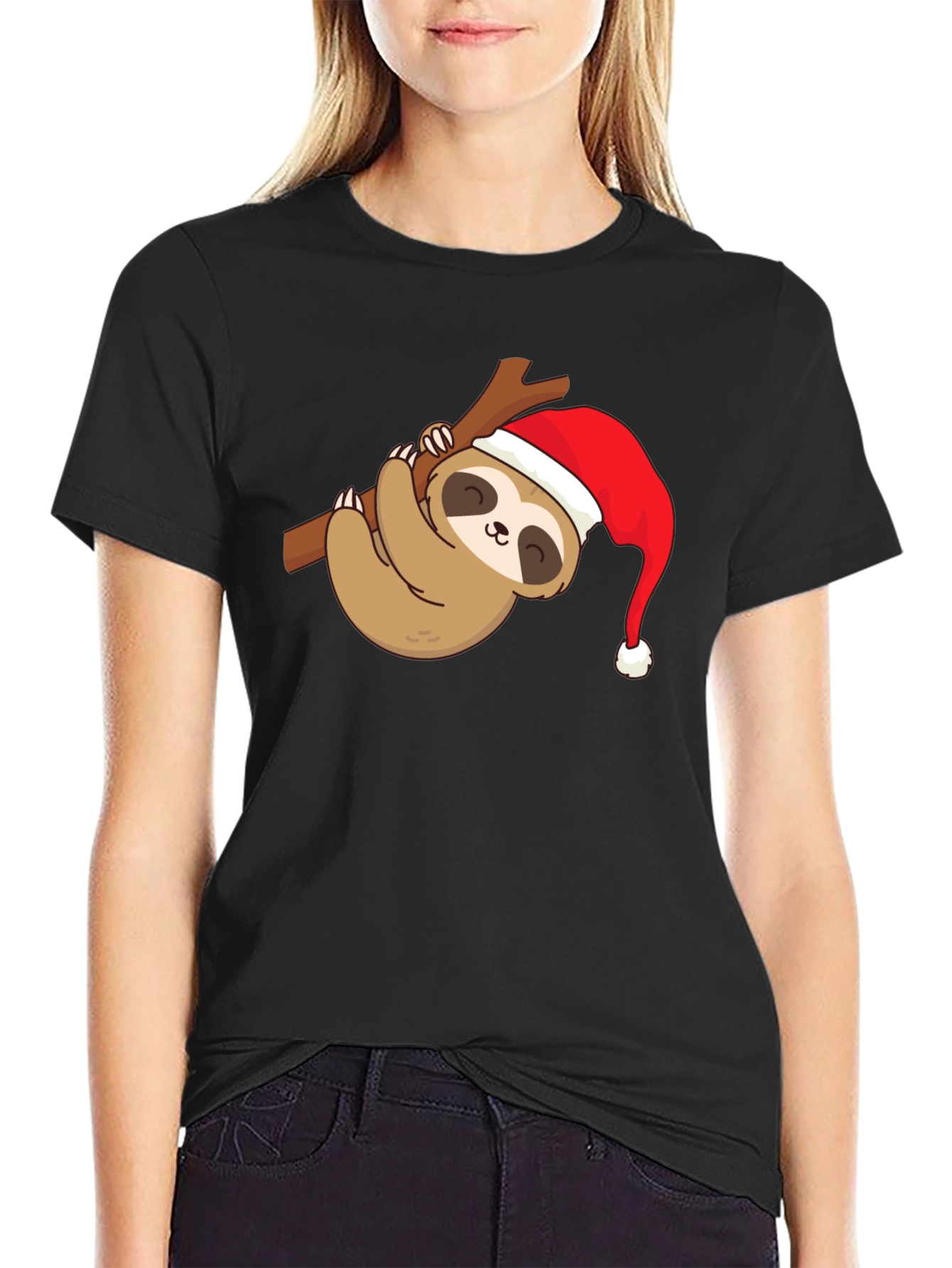 Holiday Sloth Graphic Tee