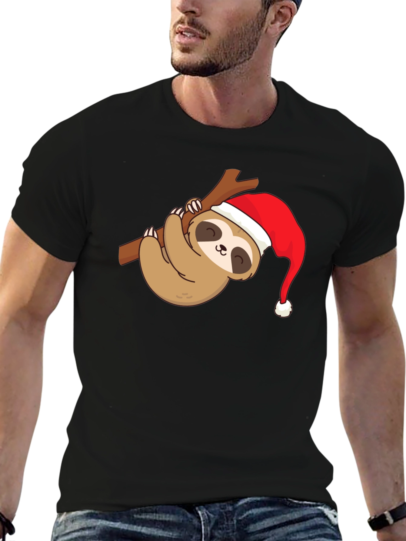 Holiday Sloth Graphic Tee