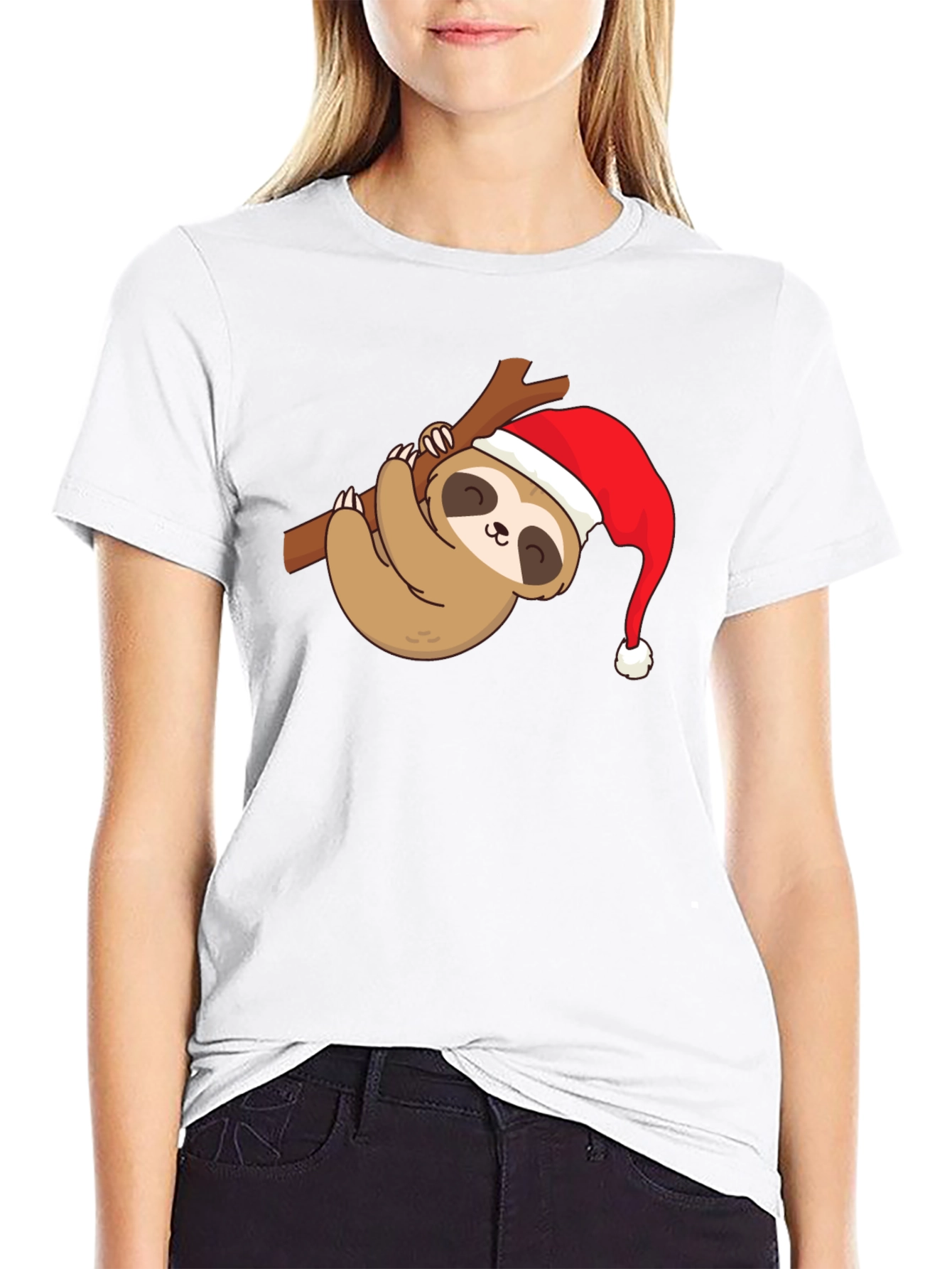 Holiday Sloth Graphic Tee