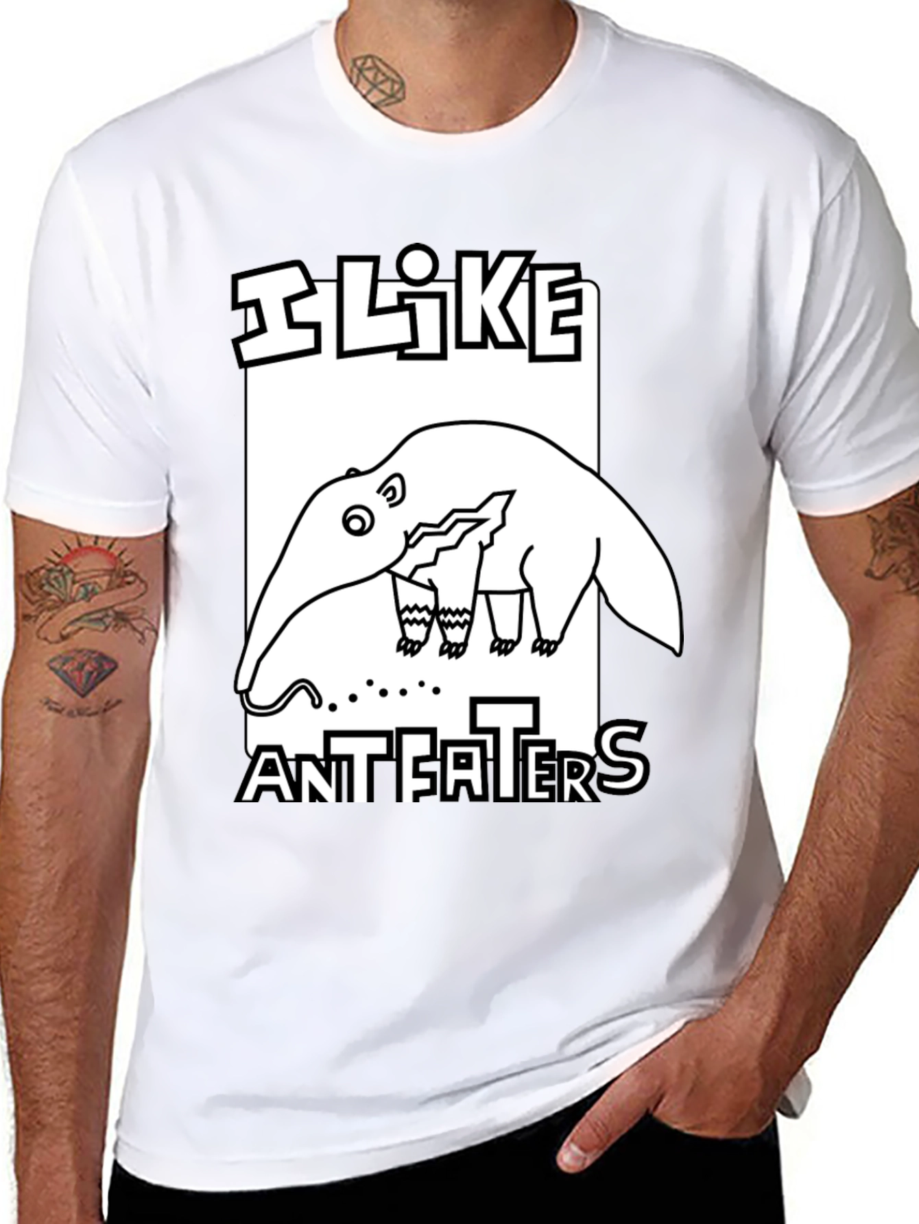 I Like Anteaters Graphic T-Shirt