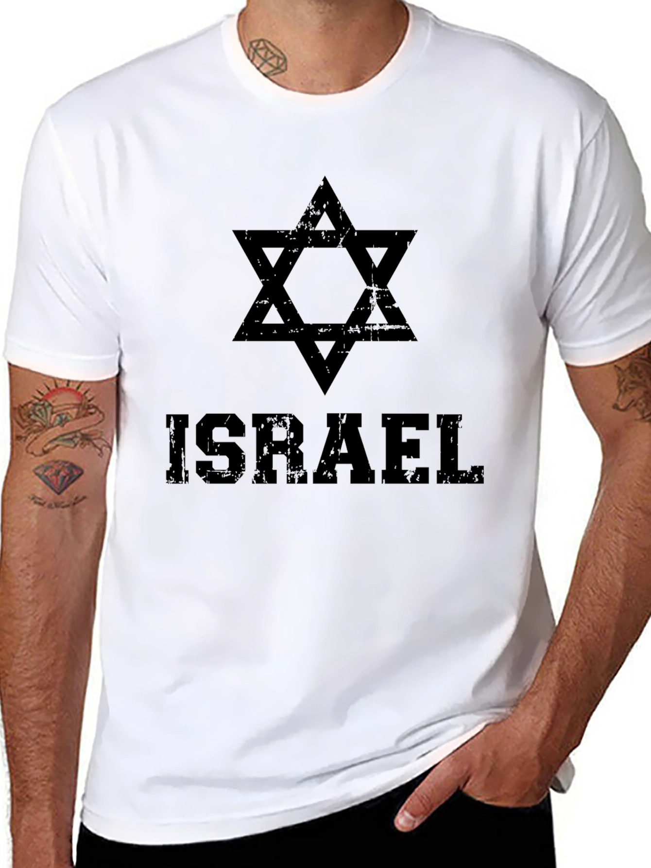 Israel Star of David Graphic T-Shirt