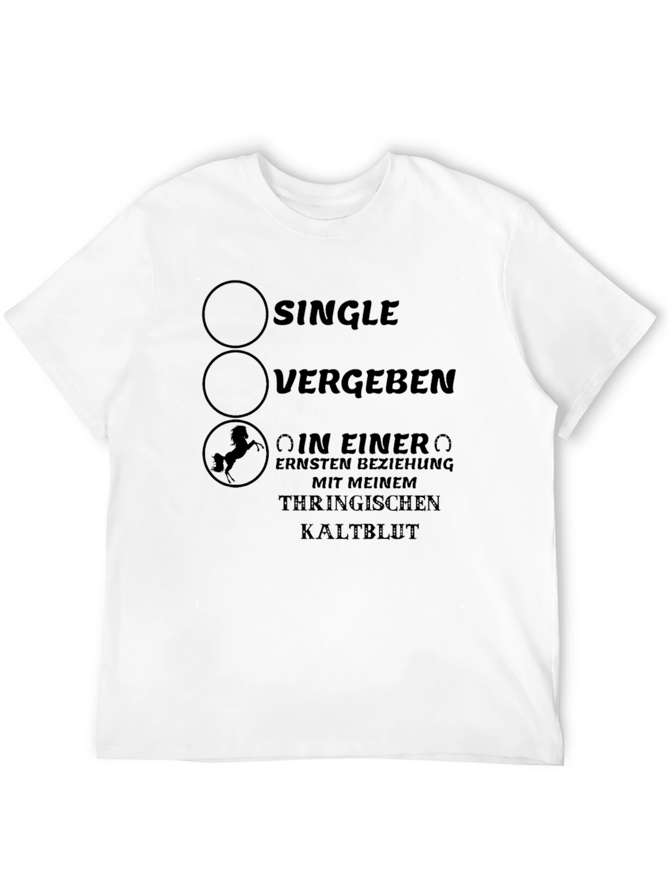 Single Vergeben Horse Lover T-Shirt