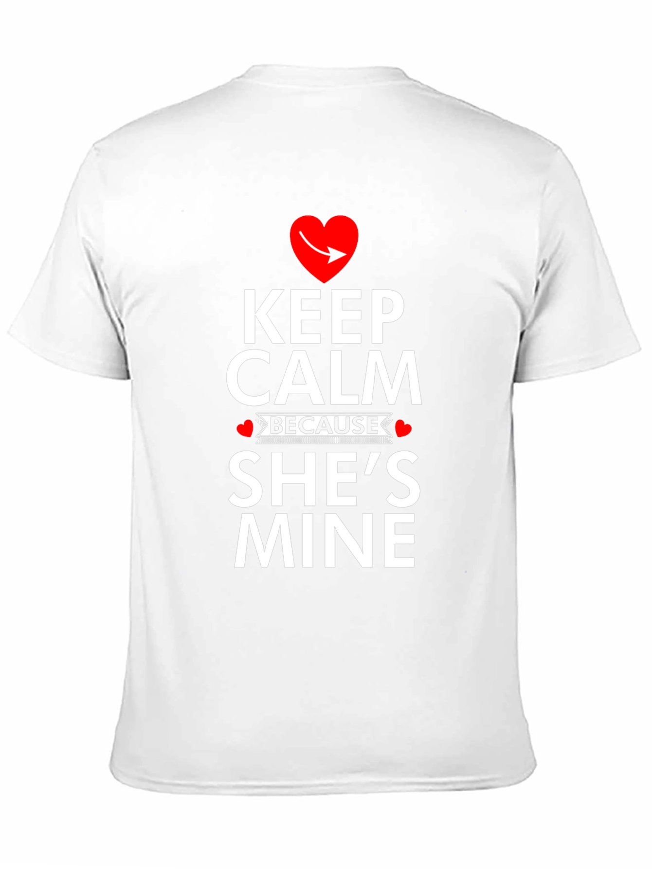Keep Calm Shes Mine T-Shirt - Funny Novelty Tee