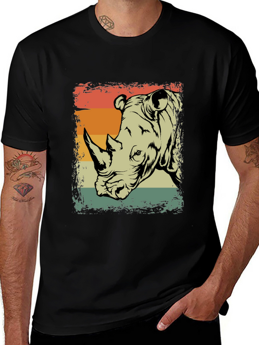 Retro Rhino T-Shirt