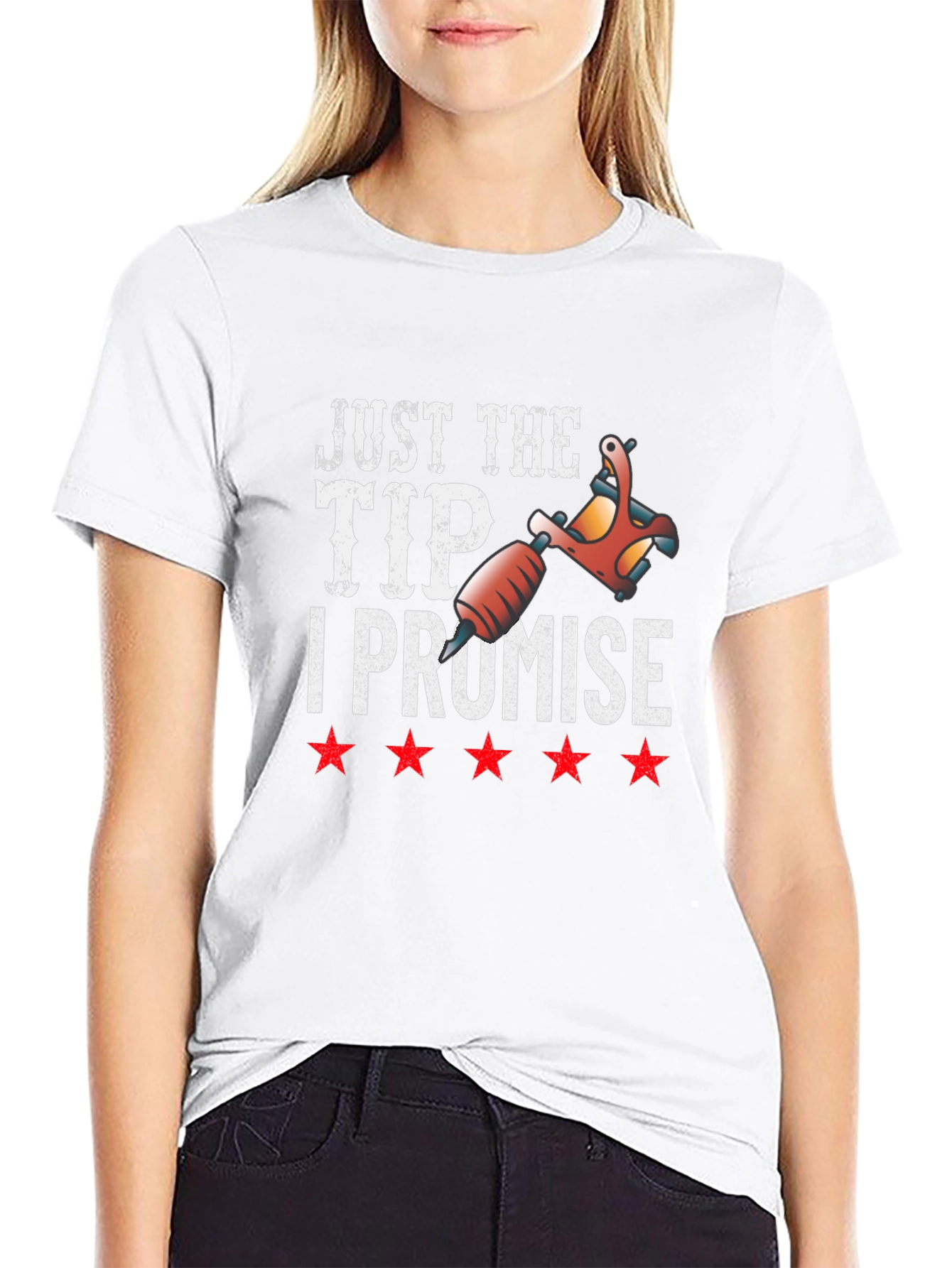 Just The Tip I Promise Tattoo Artist T-Shirt